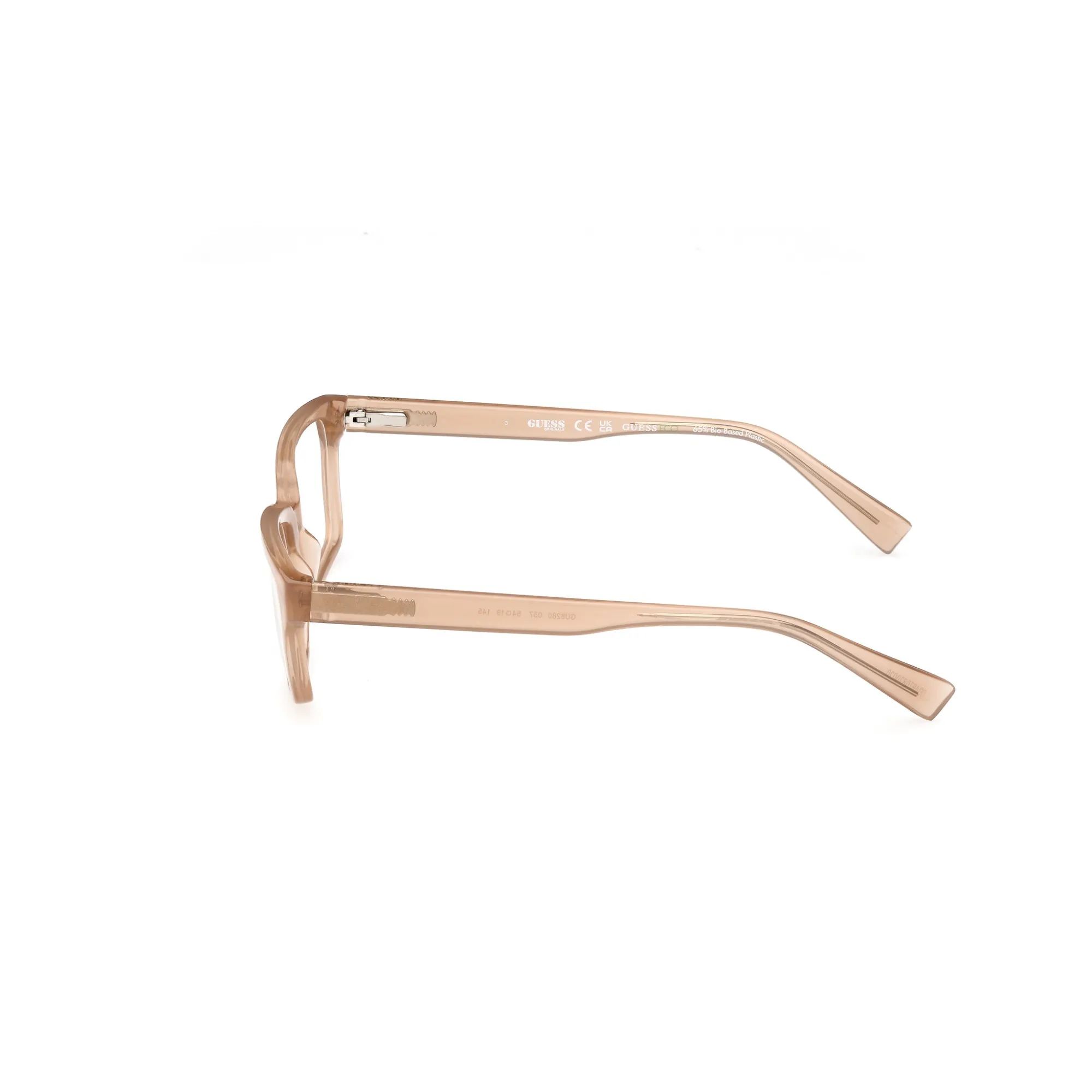   Guess GU 8280 - 057 Beige Lucido | Occhiale Da Vista Unisex 