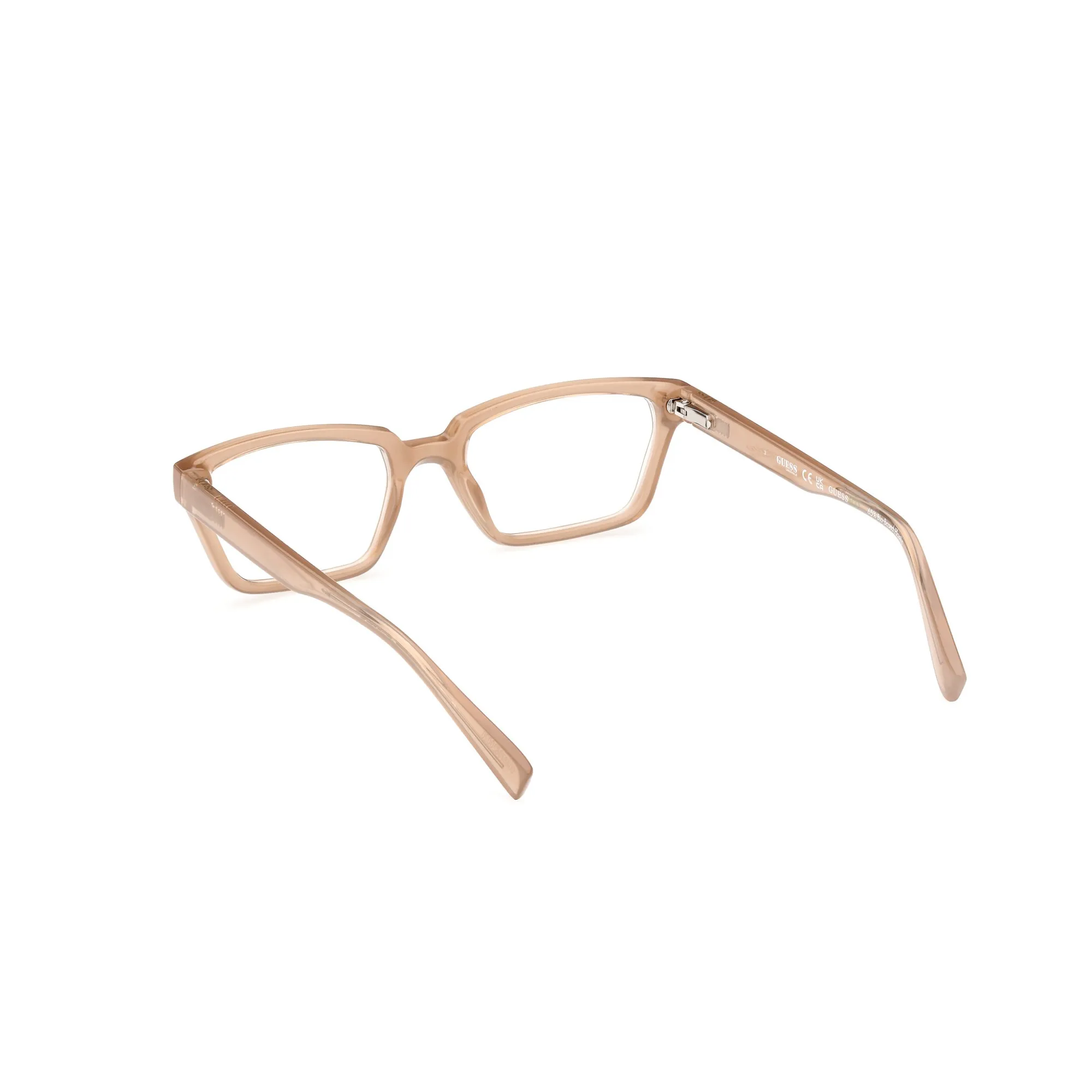   Guess GU 8280 - 057 Beige Lucido | Occhiale Da Vista Unisex 