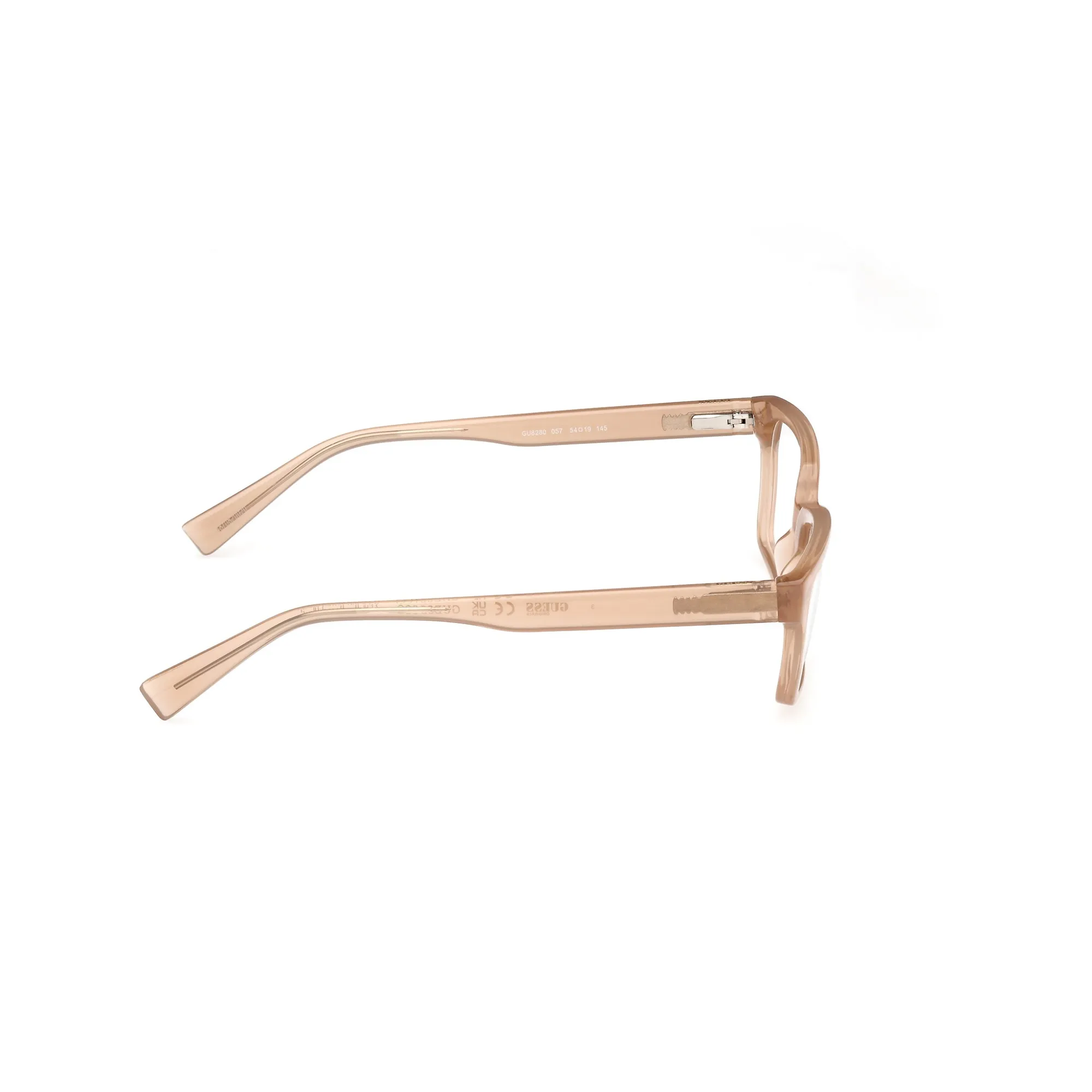   Guess GU 8280 - 057 Beige Lucido | Occhiale Da Vista Unisex 