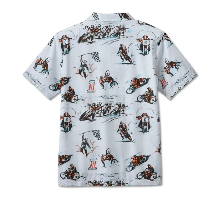HARLEY DAVIDSON Camicia con stampa Aloha Twisty da uomo REF.96457-24VM