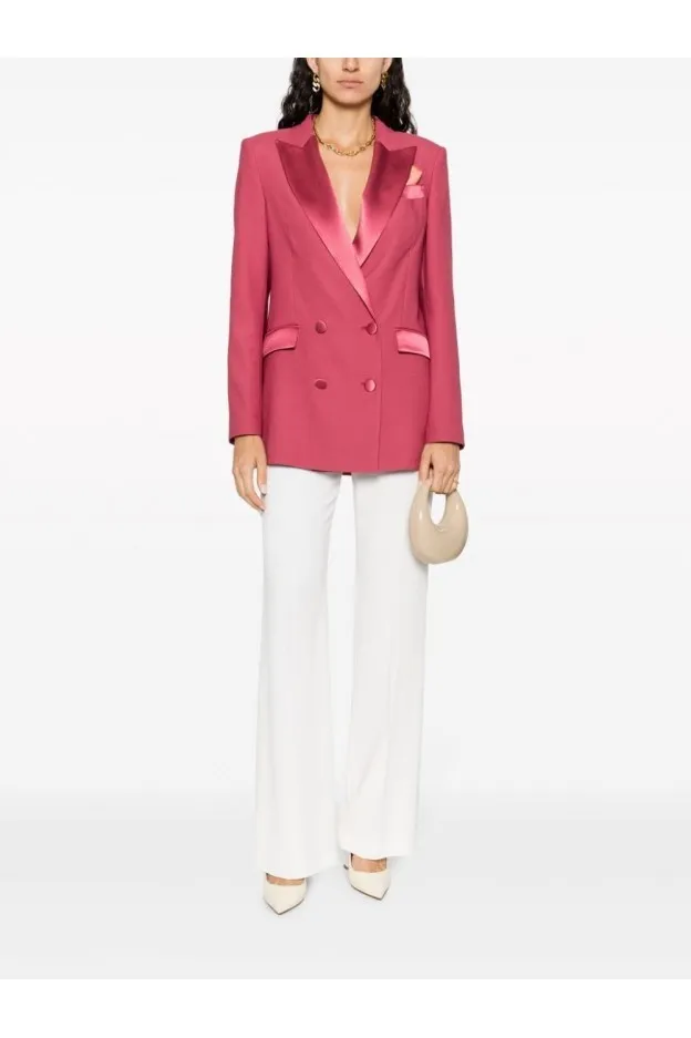 Hebe Studio Blazer doppiopetto con revers a lancia