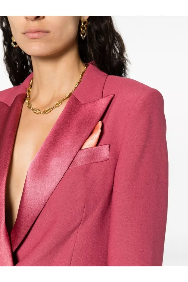 Hebe Studio Blazer doppiopetto con revers a lancia