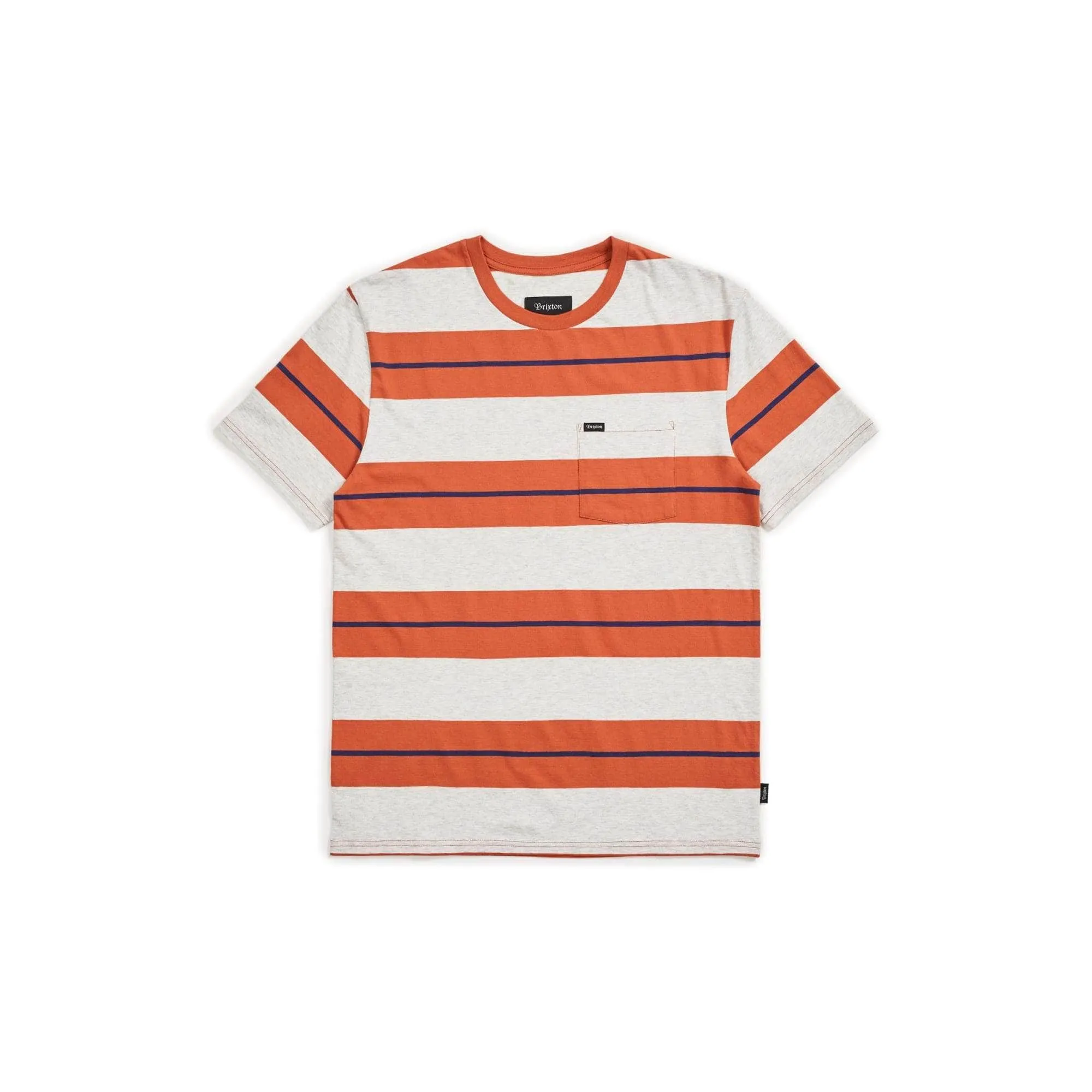 Hilt S/S Pocket Knit Henna/Ash