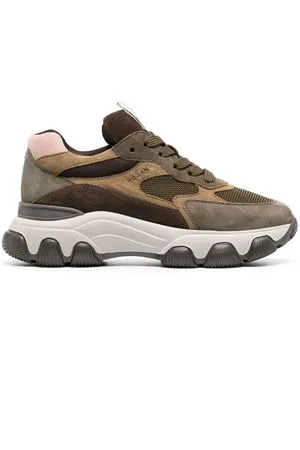 HOGAN Calzature,Sneakers Sneakers Hogan Hyperactive Verde Marrone Rosa 