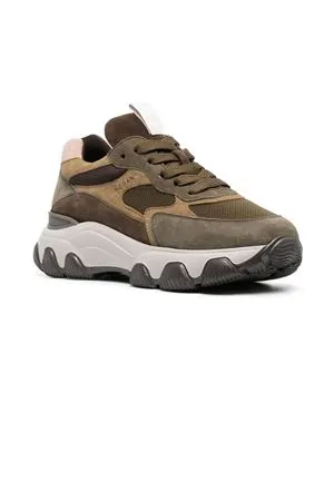 HOGAN Calzature,Sneakers Sneakers Hogan Hyperactive Verde Marrone Rosa 