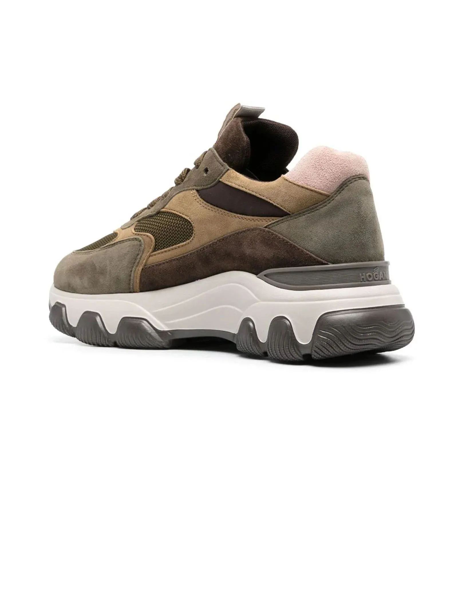HOGAN Calzature,Sneakers Sneakers Hogan Hyperactive Verde Marrone Rosa 
