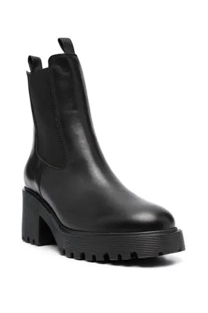 HOGAN Calzature,Stivaletti stivaletto in pelle nero 