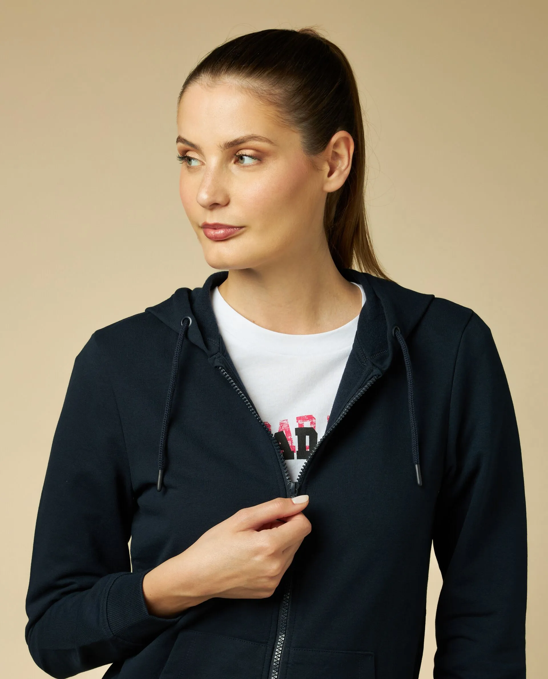 HOLISTIC  Felpa full zip donna