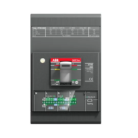Interruttore magnetotermico scatolato 1SDA068565R1 XT4L 250 Ekip LSI 250A FF, 3, 250A, Fissa