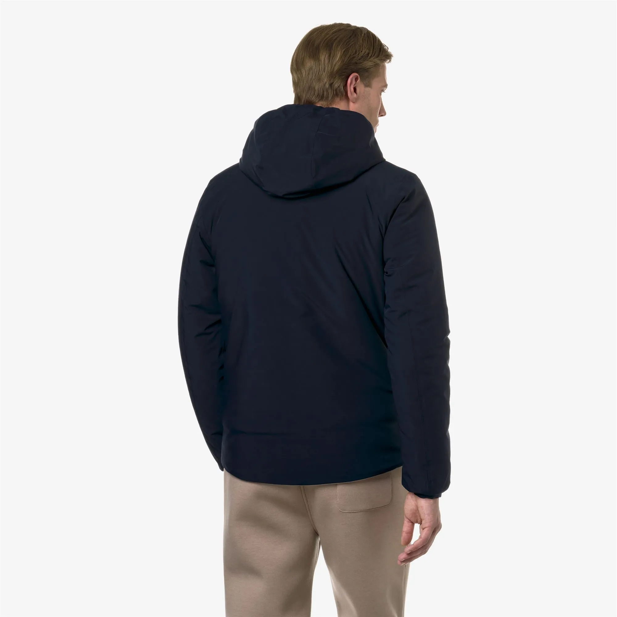 JACK ST WARM REVERSIBLE BLUE DEPTH-BEIGE TAUPE