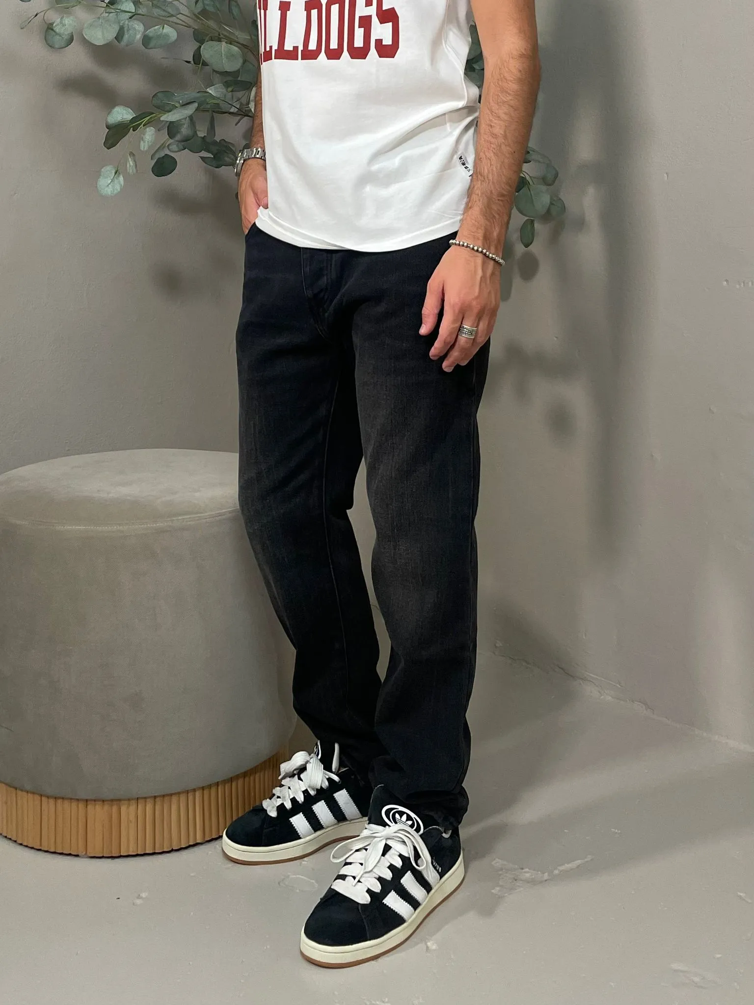 Jeans Regular Nero
