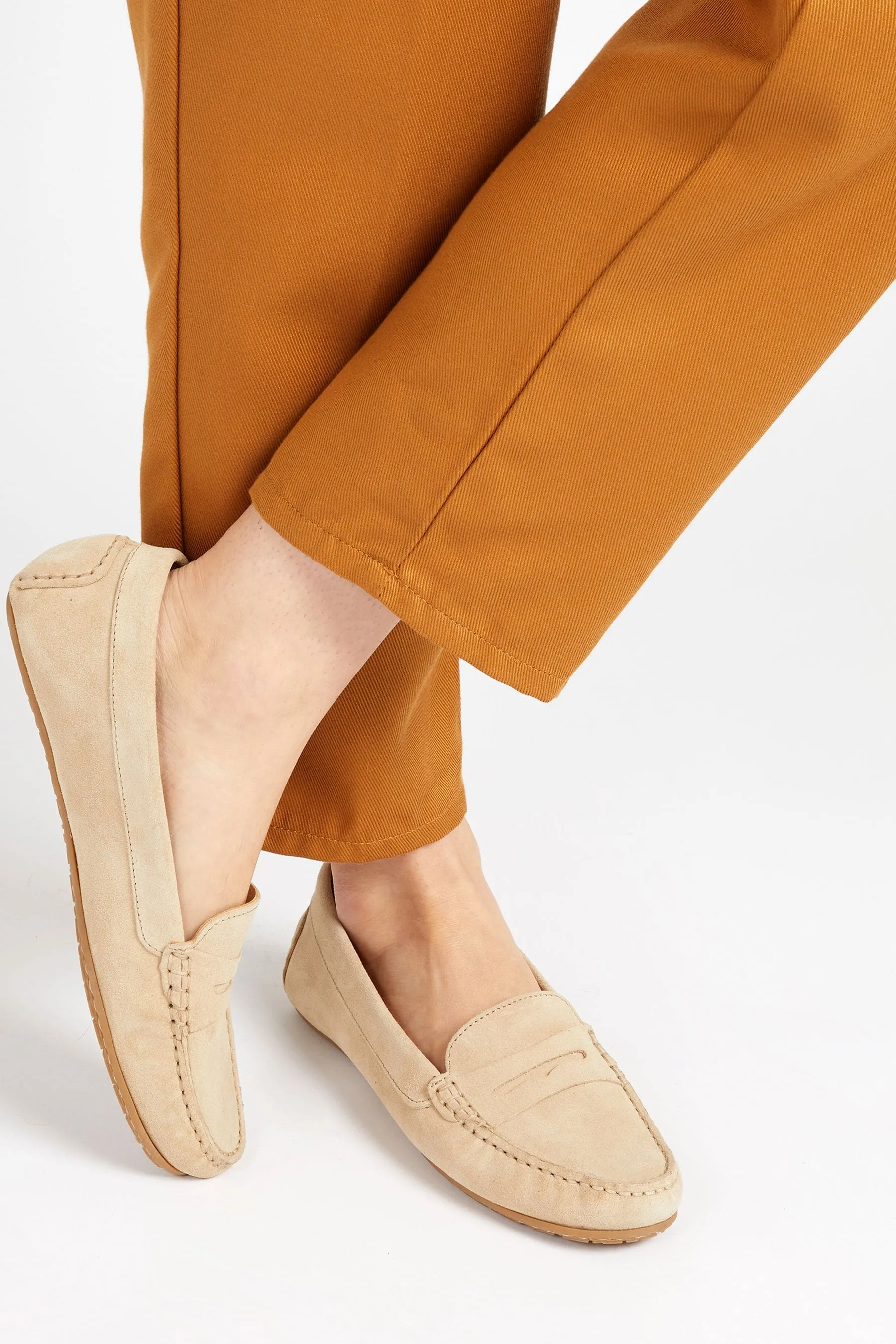 Jones Bootmaker Cream - Mocassini in pelle