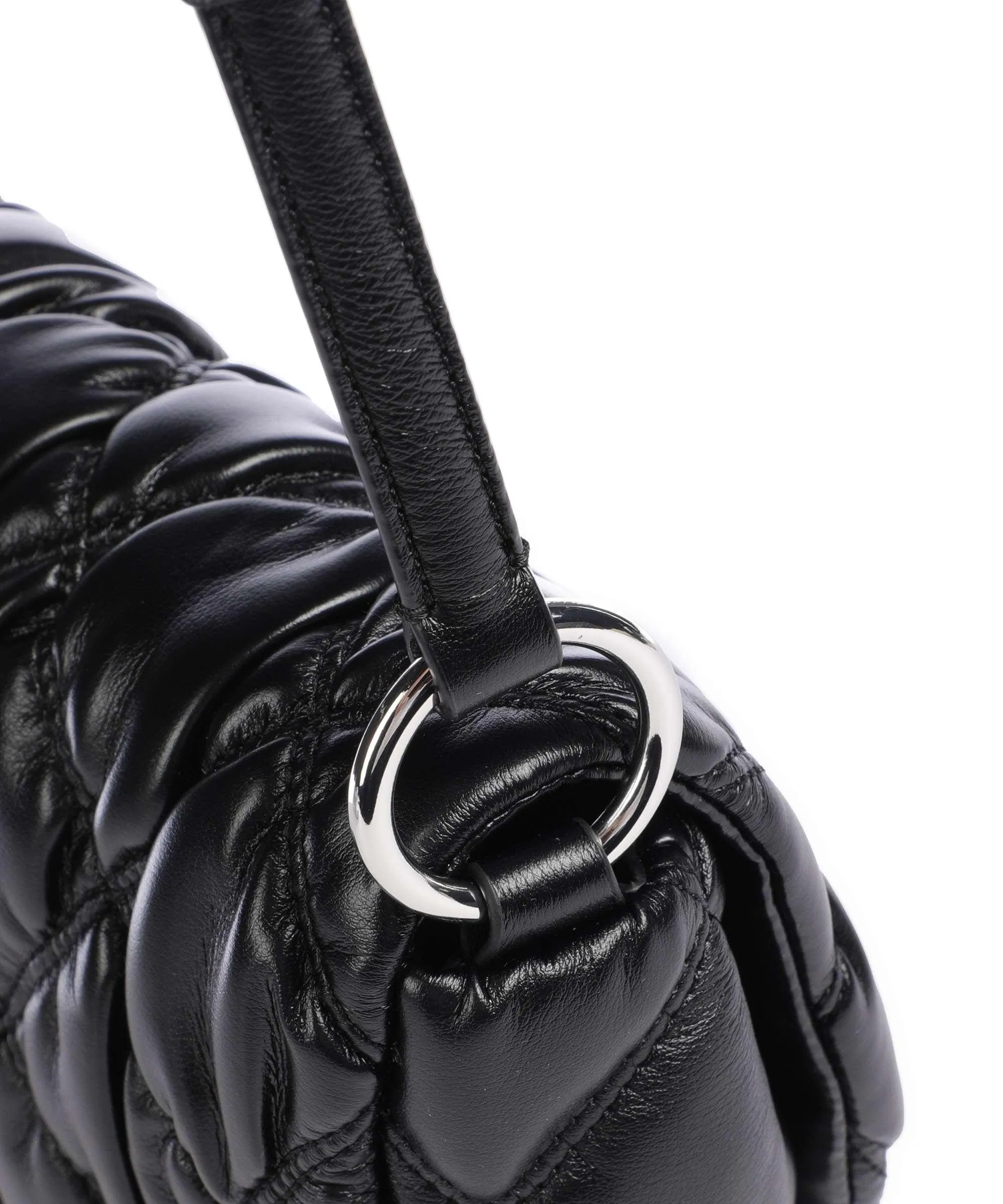 Karl Lagerfeld K/Signature Kuilt Borsa a tracolla pelle sintetica nero  