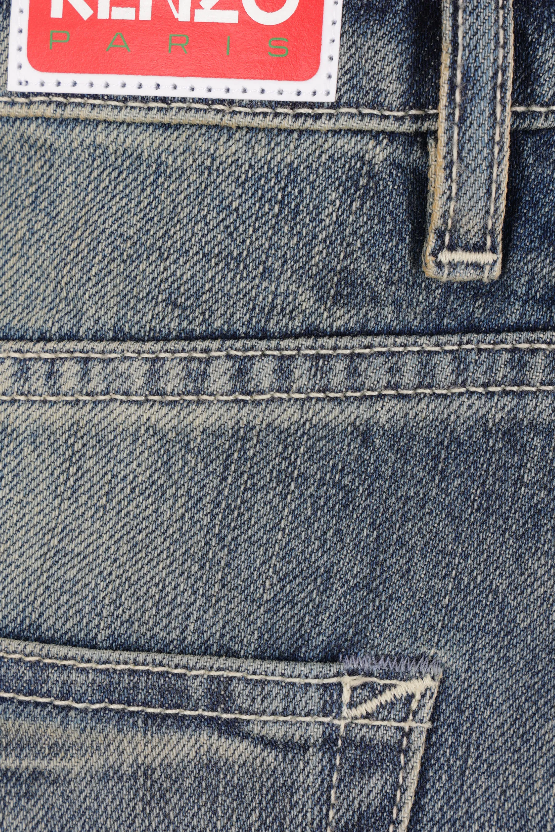  KENZO gonna in denim giapponese KENZO Archive 