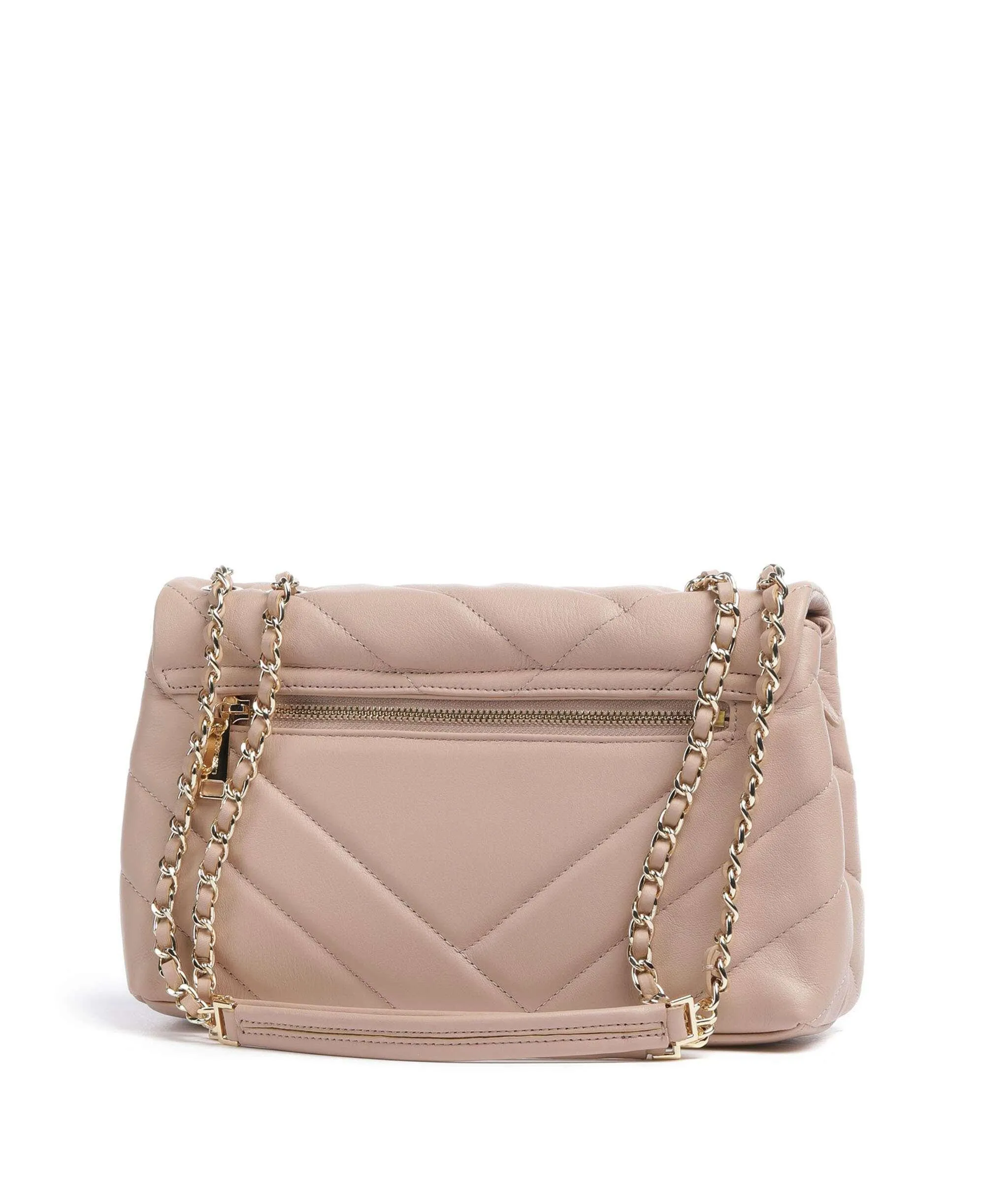  Lancaster Soft Matelassé Borsa a spalla morbida pelle bovina rosa antico  