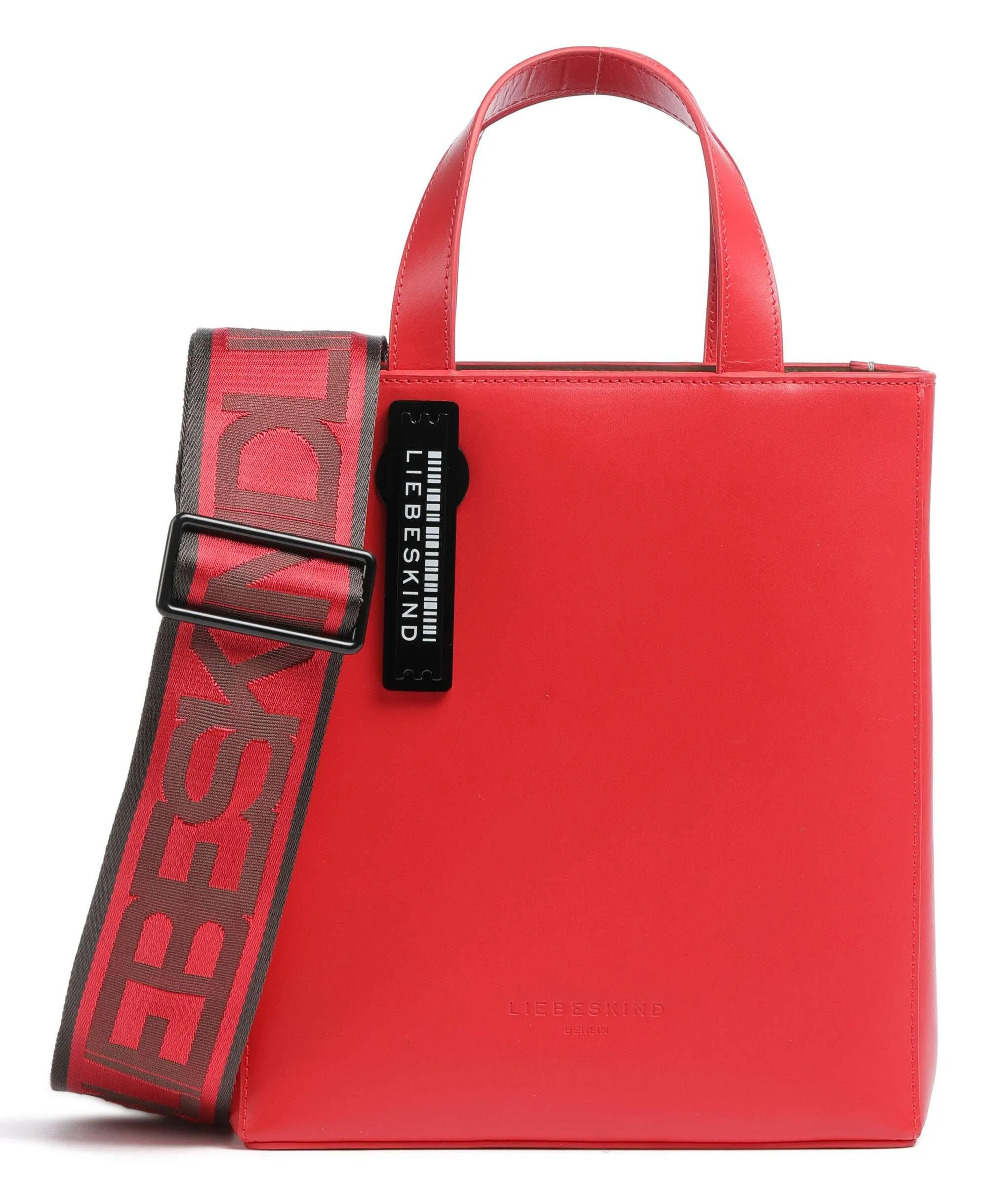  Liebeskind Paper Bag Carter S Borsa a mano pelle liscia rosso  