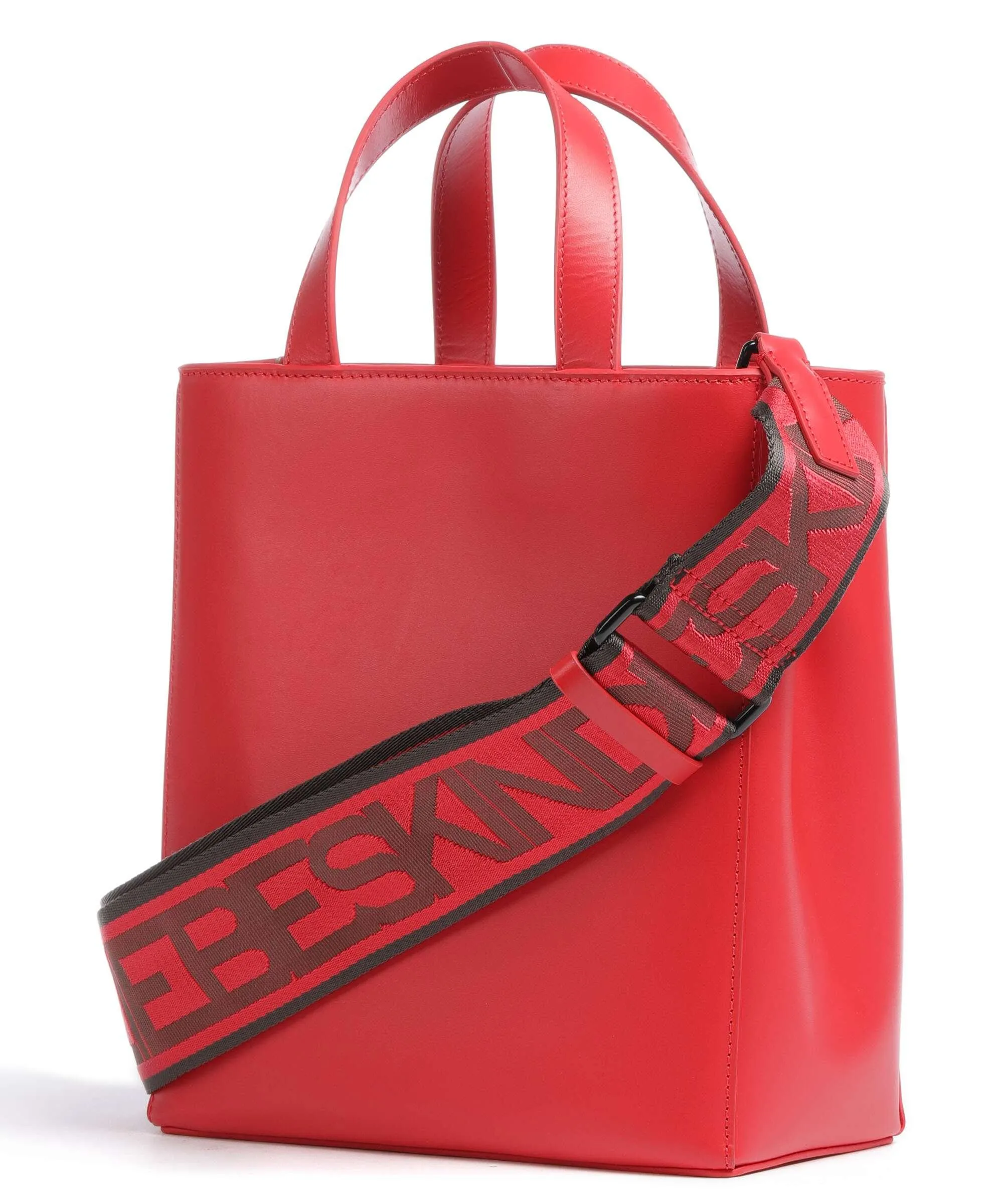  Liebeskind Paper Bag Carter S Borsa a mano pelle liscia rosso  