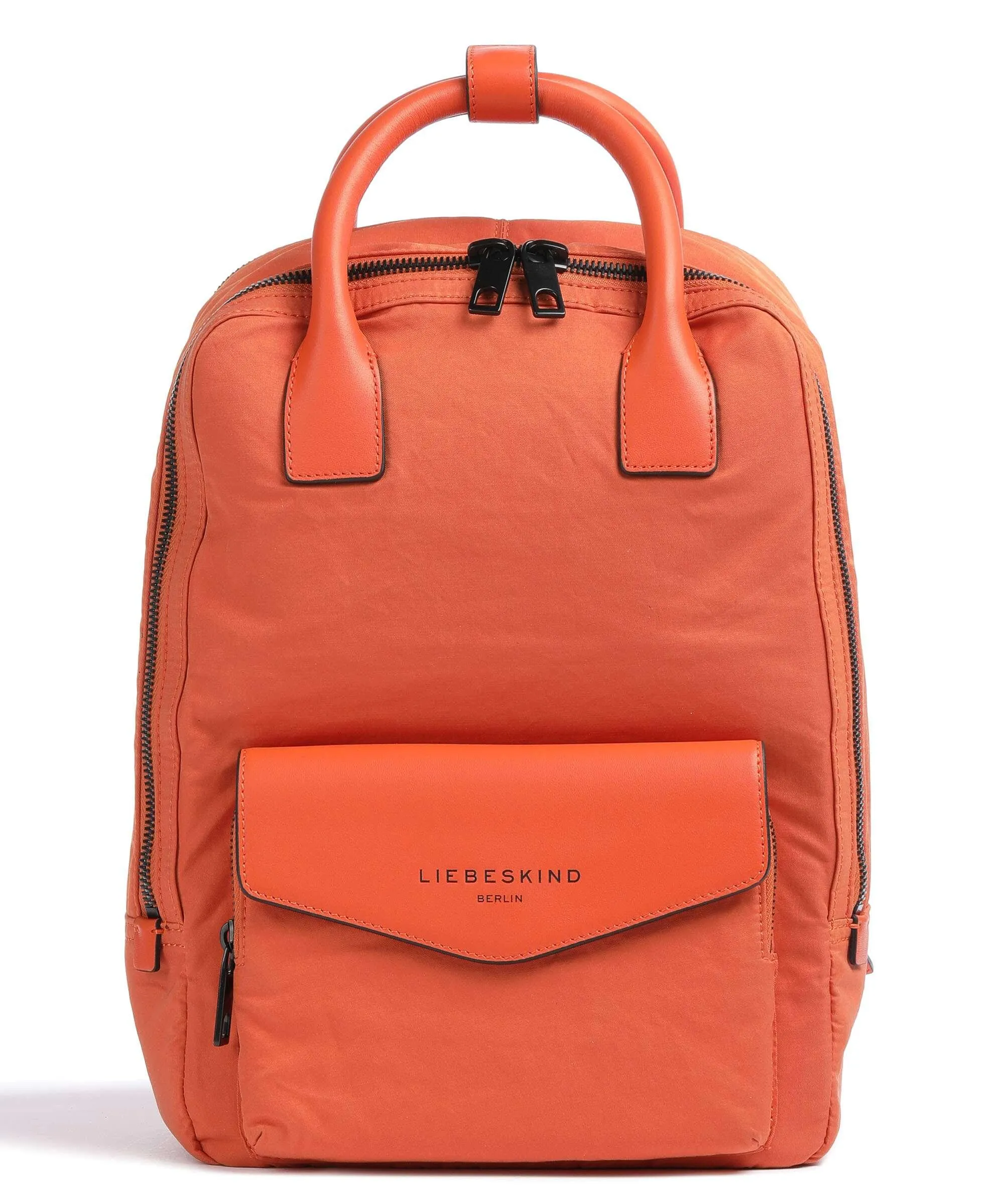  Liebeskind Travel Crisp Nylon L Zaino tissu arancio  