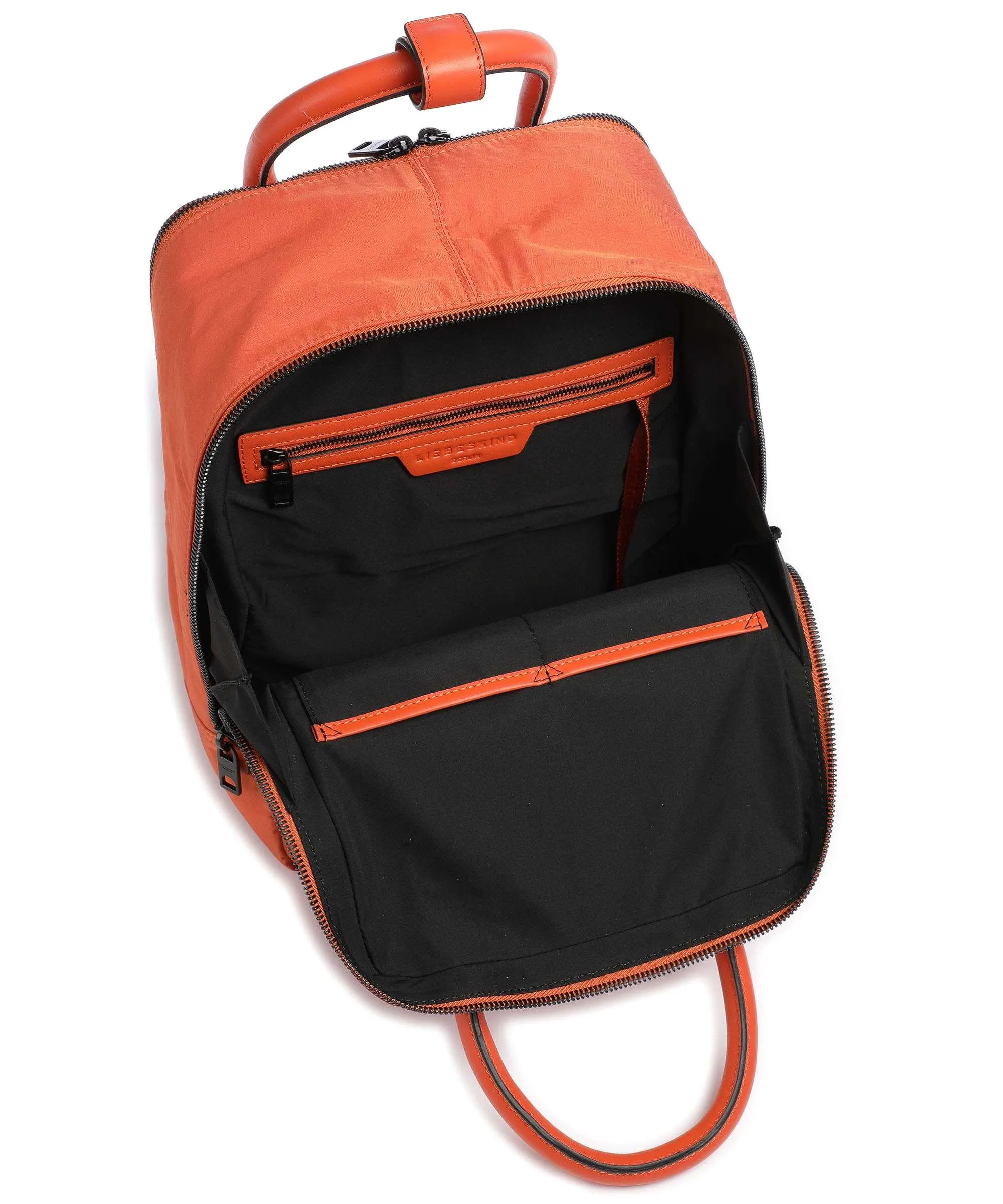  Liebeskind Travel Crisp Nylon L Zaino tissu arancio  