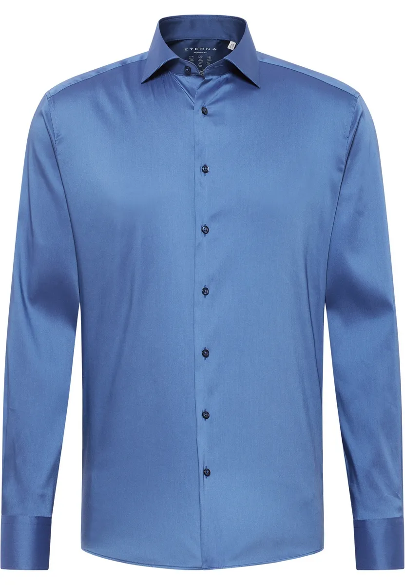 Light blue eternal, modern fit shirt in performance fabric