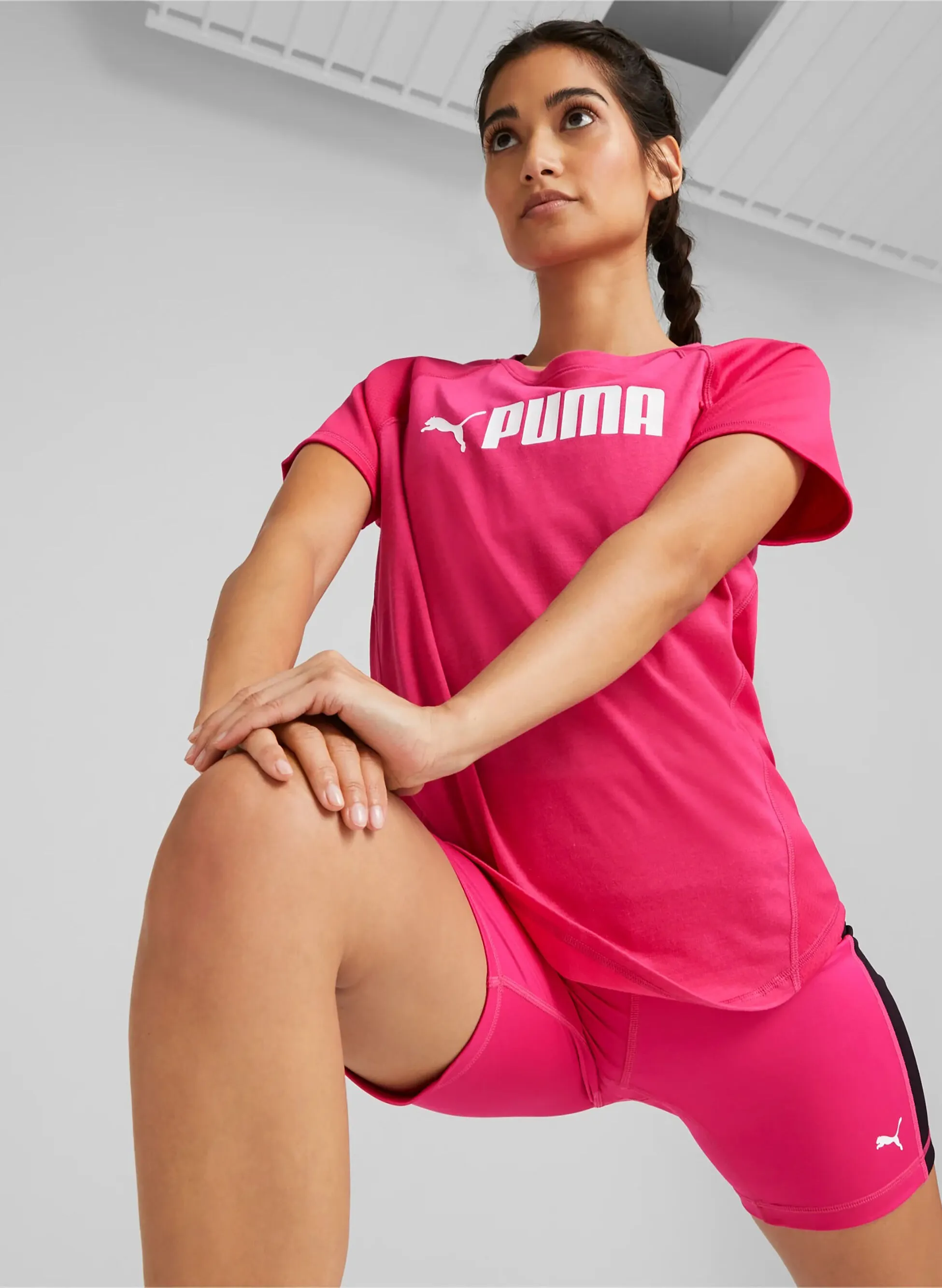 maglia da training fit logo