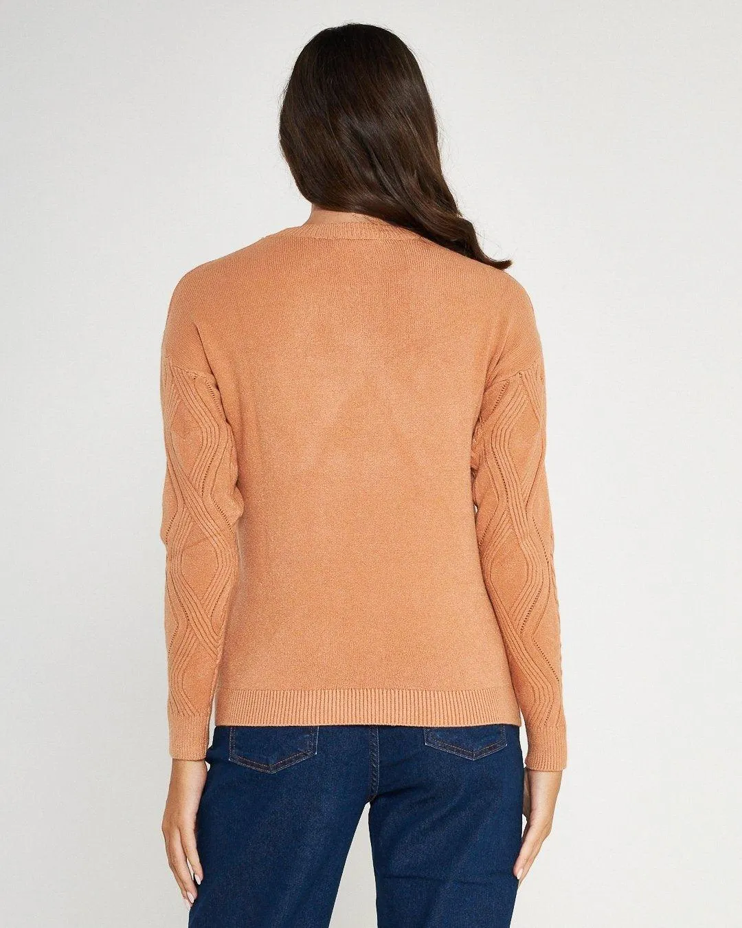 Maglia girocollo BISCOTTO