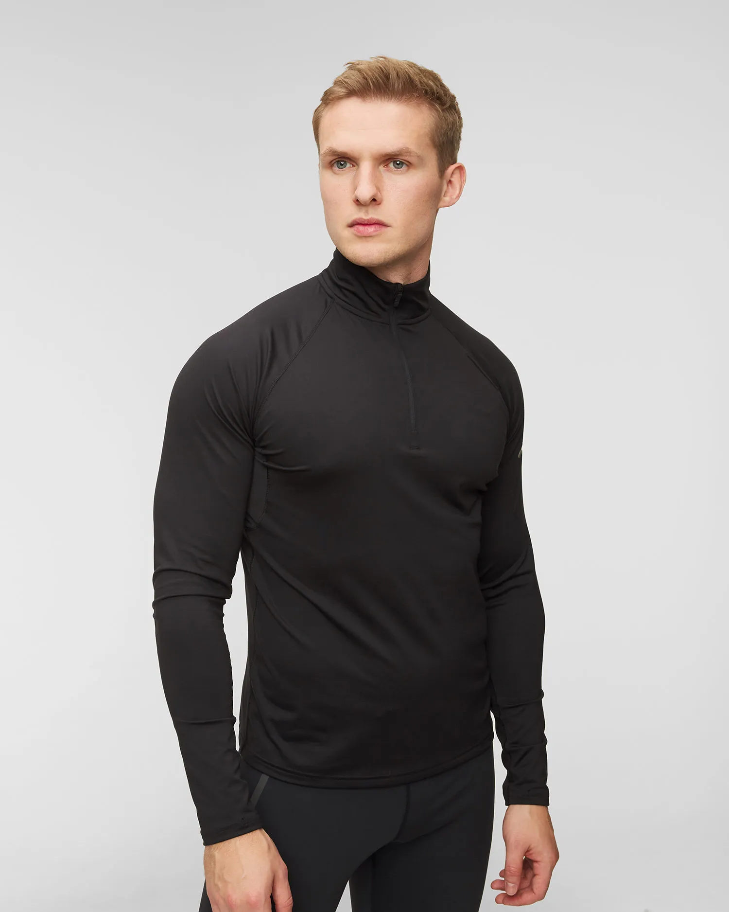 Maglietta a maniche lunghe da uomo BROOKS DASH 1/2 ZIP 211298001-1