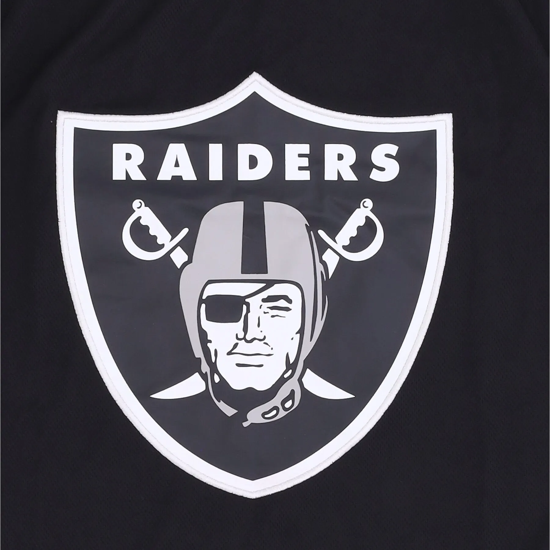 Maglietta Uomo Nfl Team Logo Oversized Mesh Tee Lasrai Black