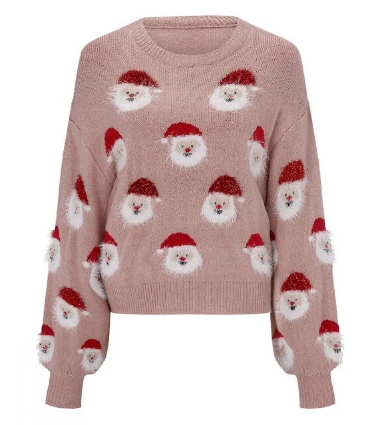Maglione natalizio Pullover lavorato a maglia 2022 Maglie a manica lunga autunno inverno Maglieria Maglione carino Maglione lavo