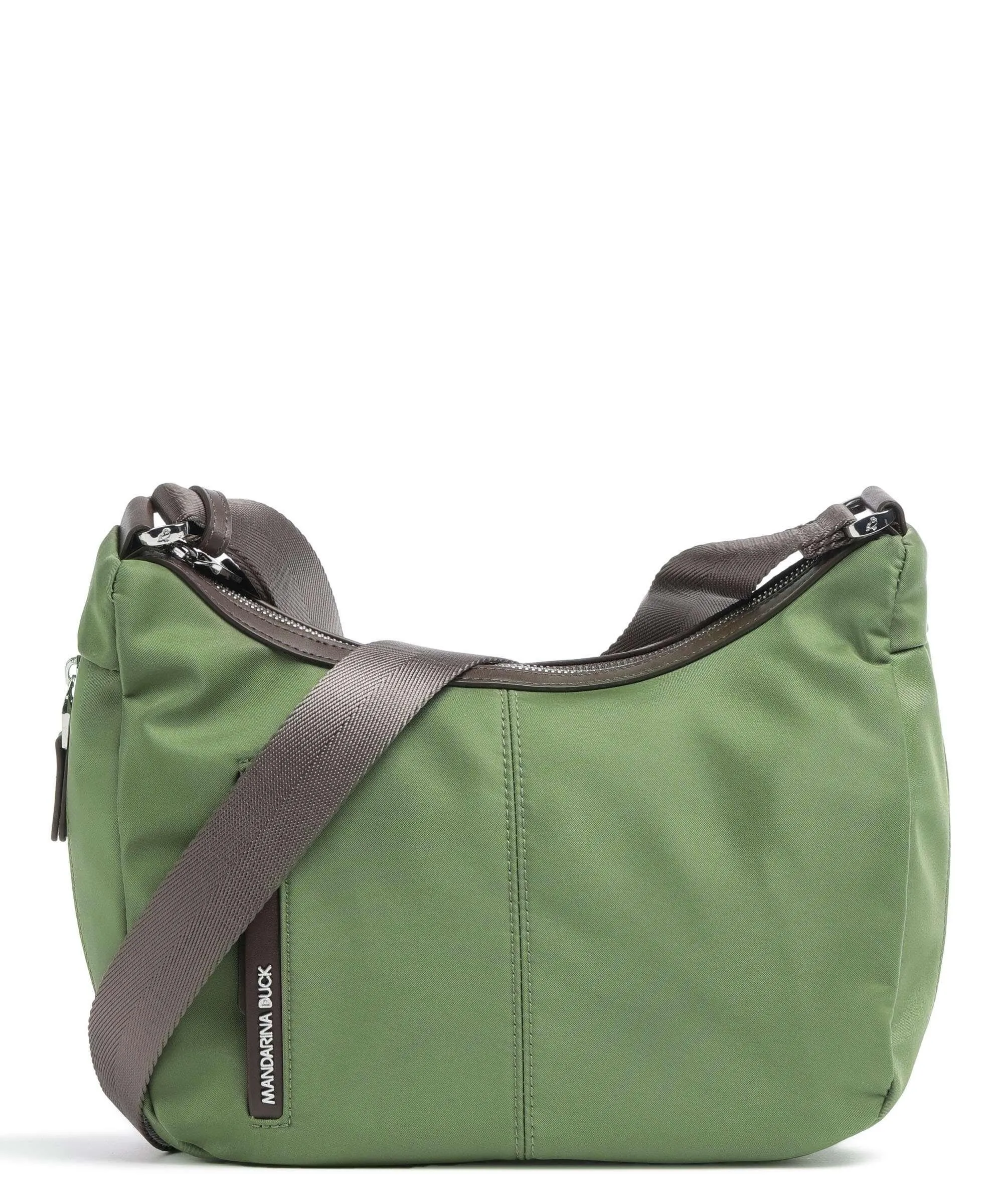  Mandarina Duck Hunter Borsa hobo nylon verde  