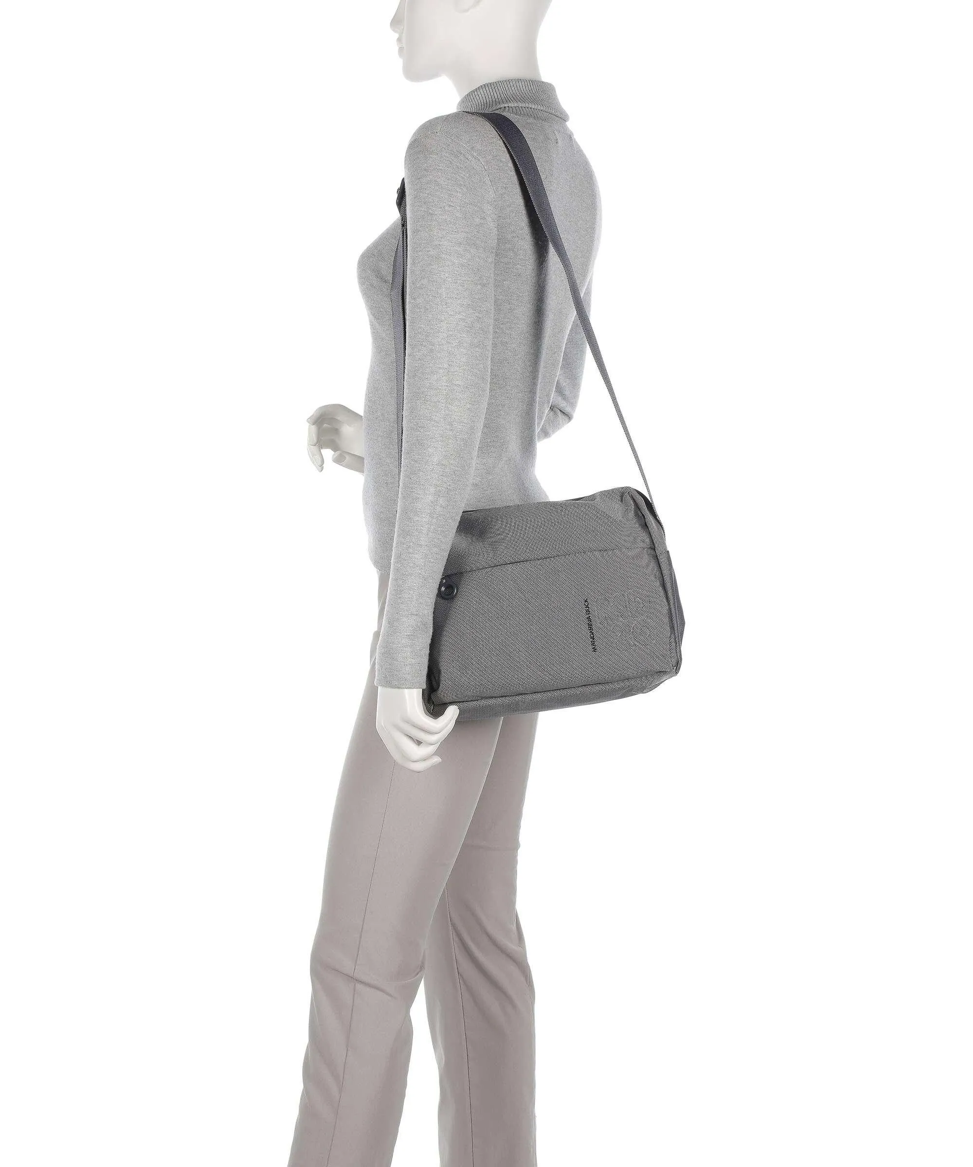  Mandarina Duck MD20 Borsa a spalla poliestere grigio  
