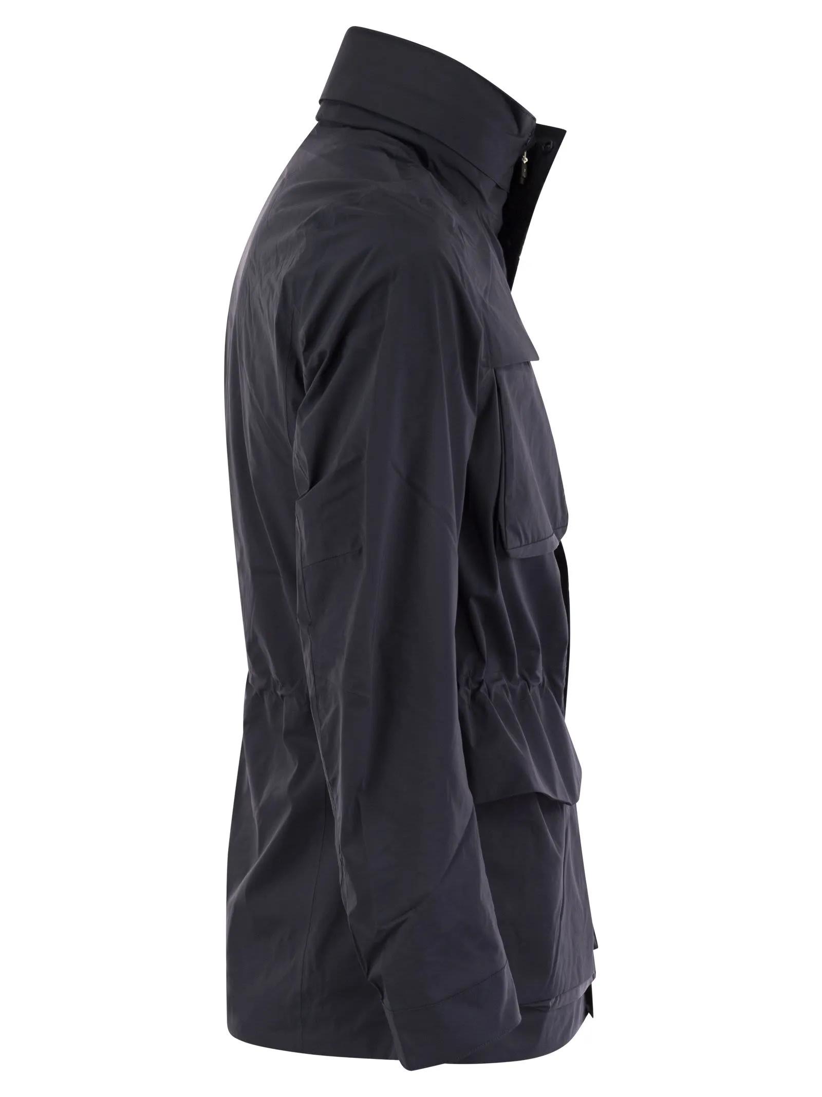 Manfield jacket in waterproof fabric