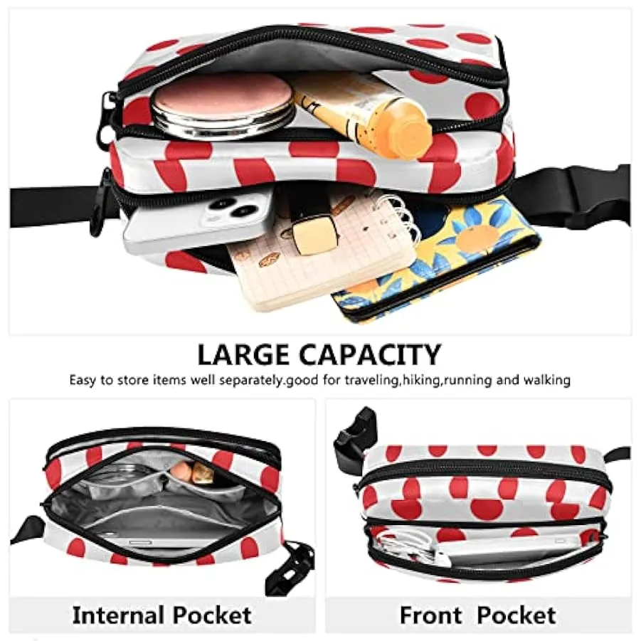 Marsupio a pois per donna uomo borsa a tracolla impermeabile ovunque borsa a tracolla borsa a tracolla borsa a tracolla alla mod