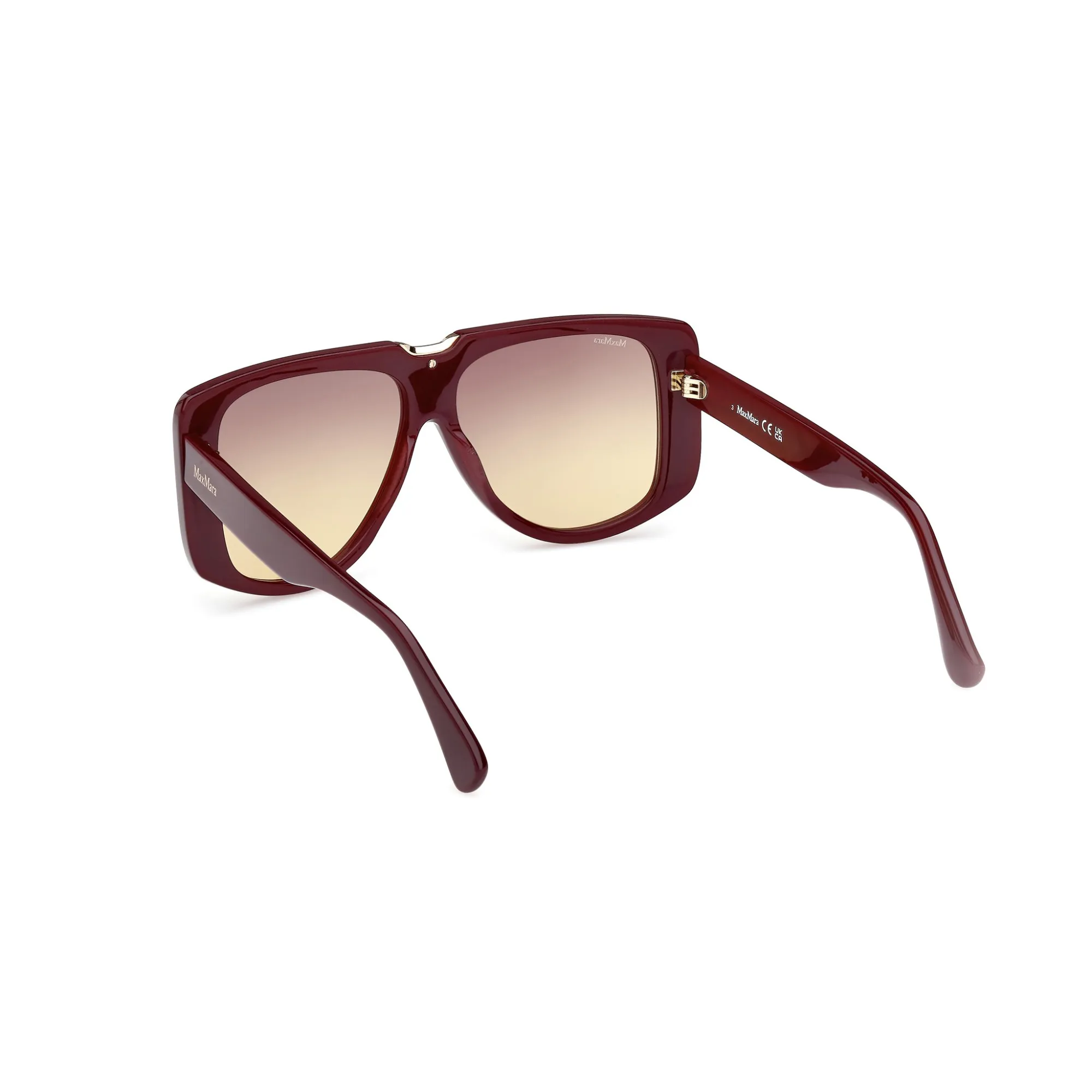   Max Mara MM 0075 SPARK1 - 69F Bordeaux Lucido | Occhiale Da Sole Donna 
