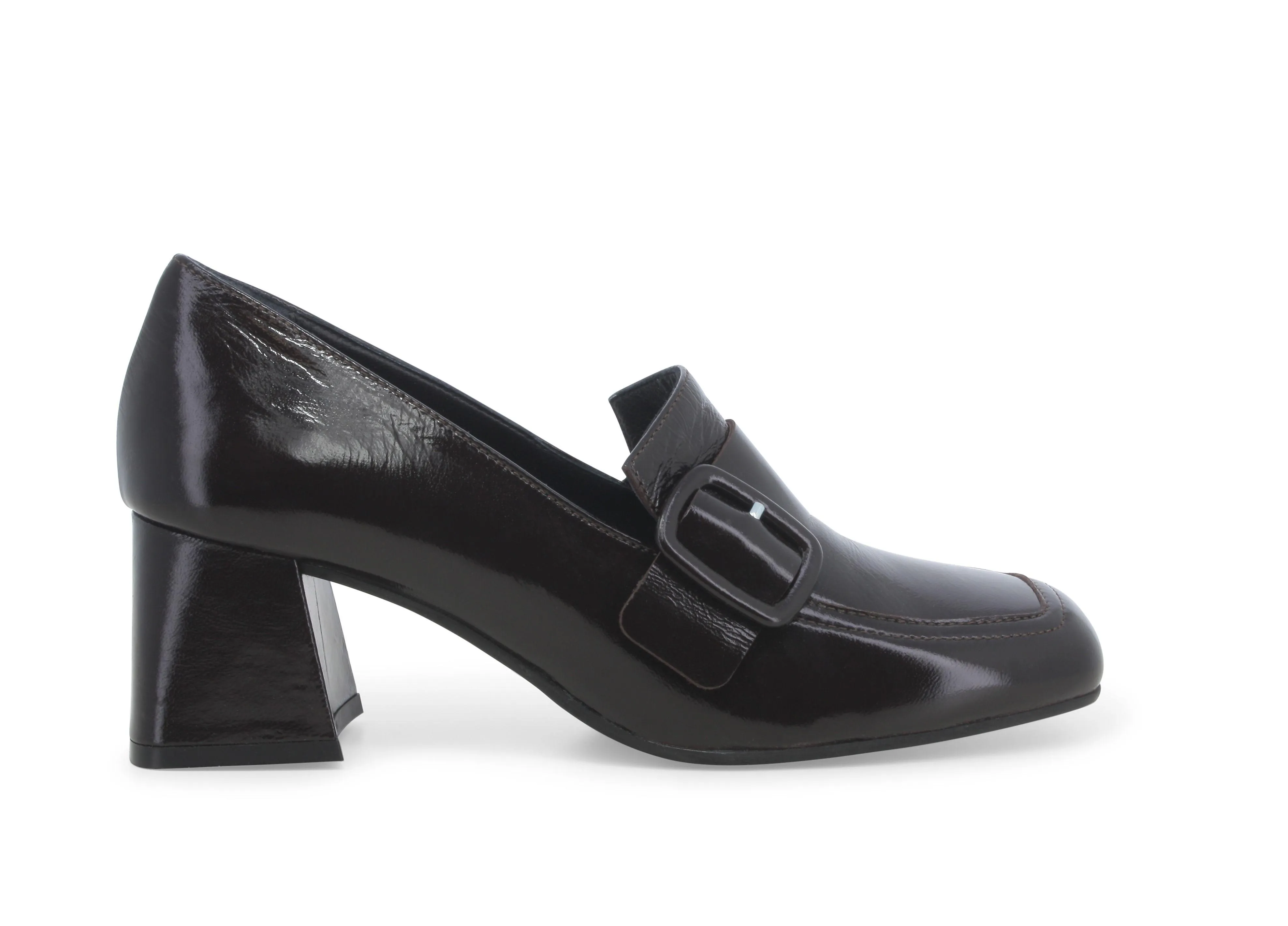 Melluso Mocassino donna in vernice harrods moro v5722w