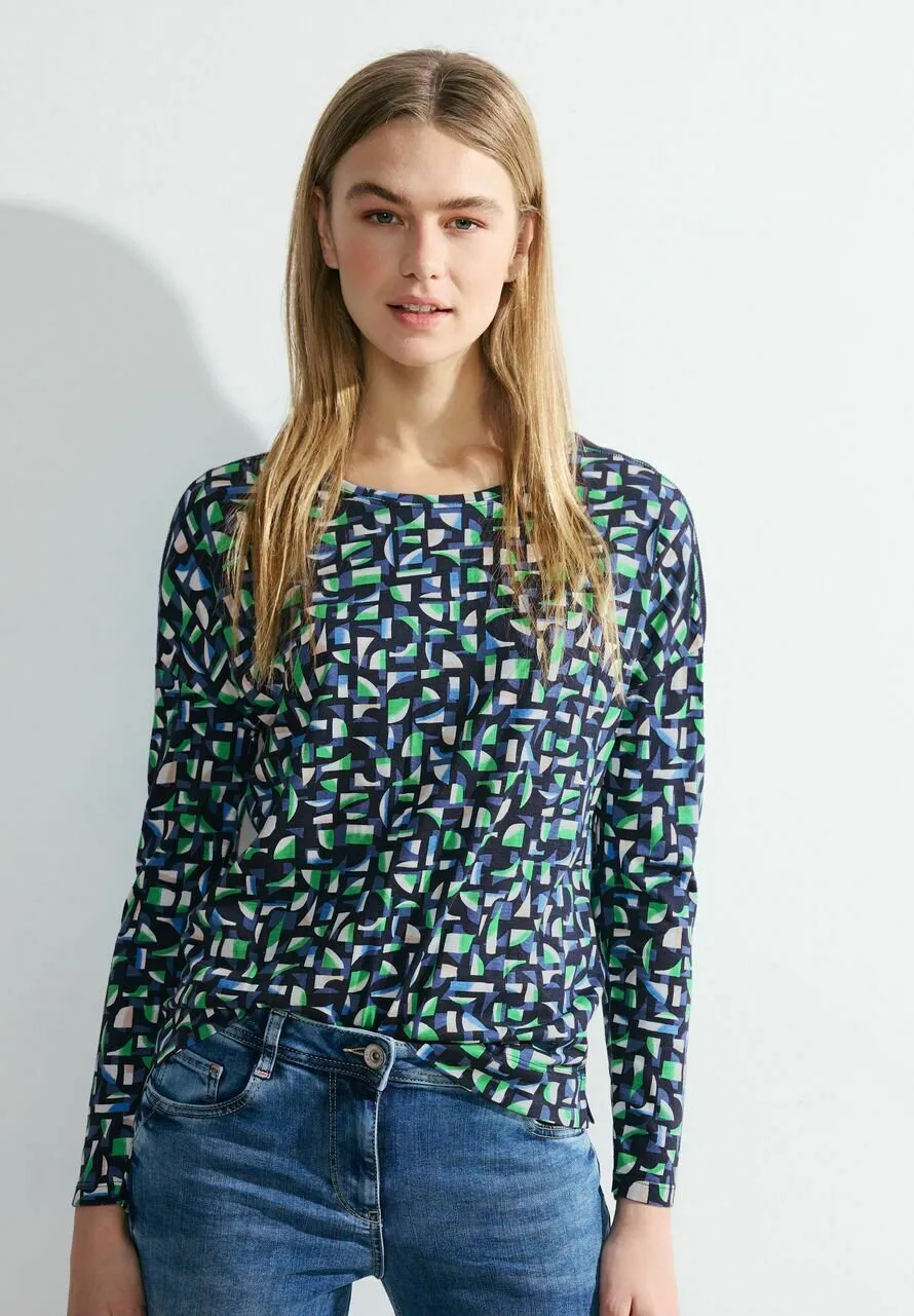 MIT PRINT - Maglietta a manica lunga