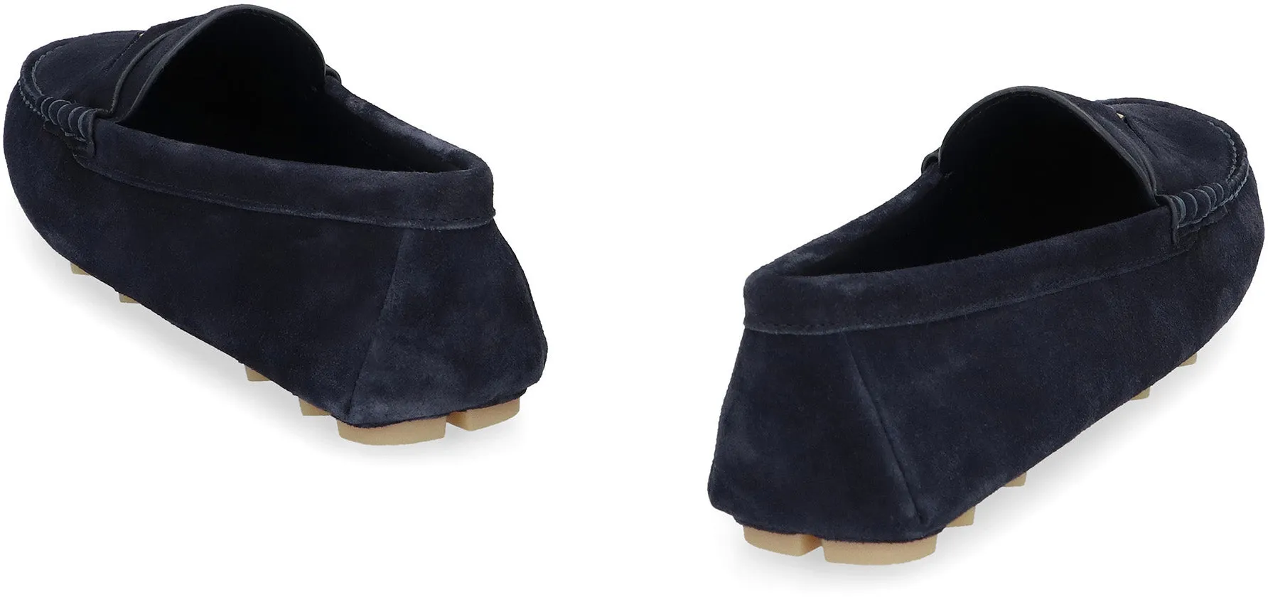 Miu Miu Mocassini in pelle scamosciata