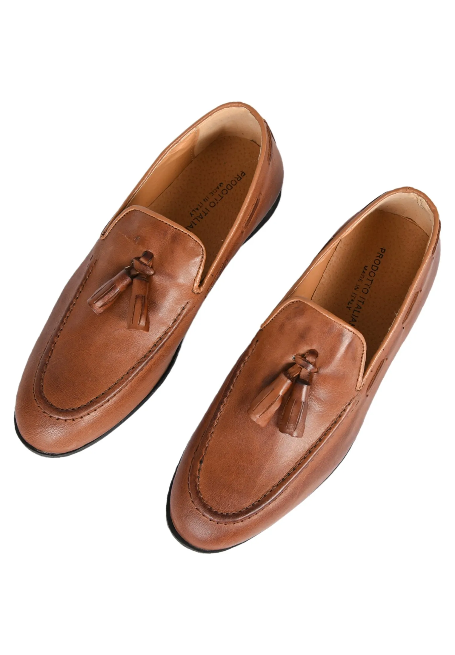 MOCASSINI CON NAPPINE - Scarpe da barca