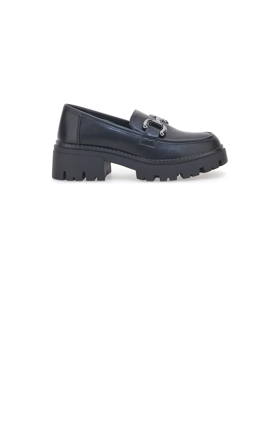 Mocassini Neri Con Platform Energy 208
