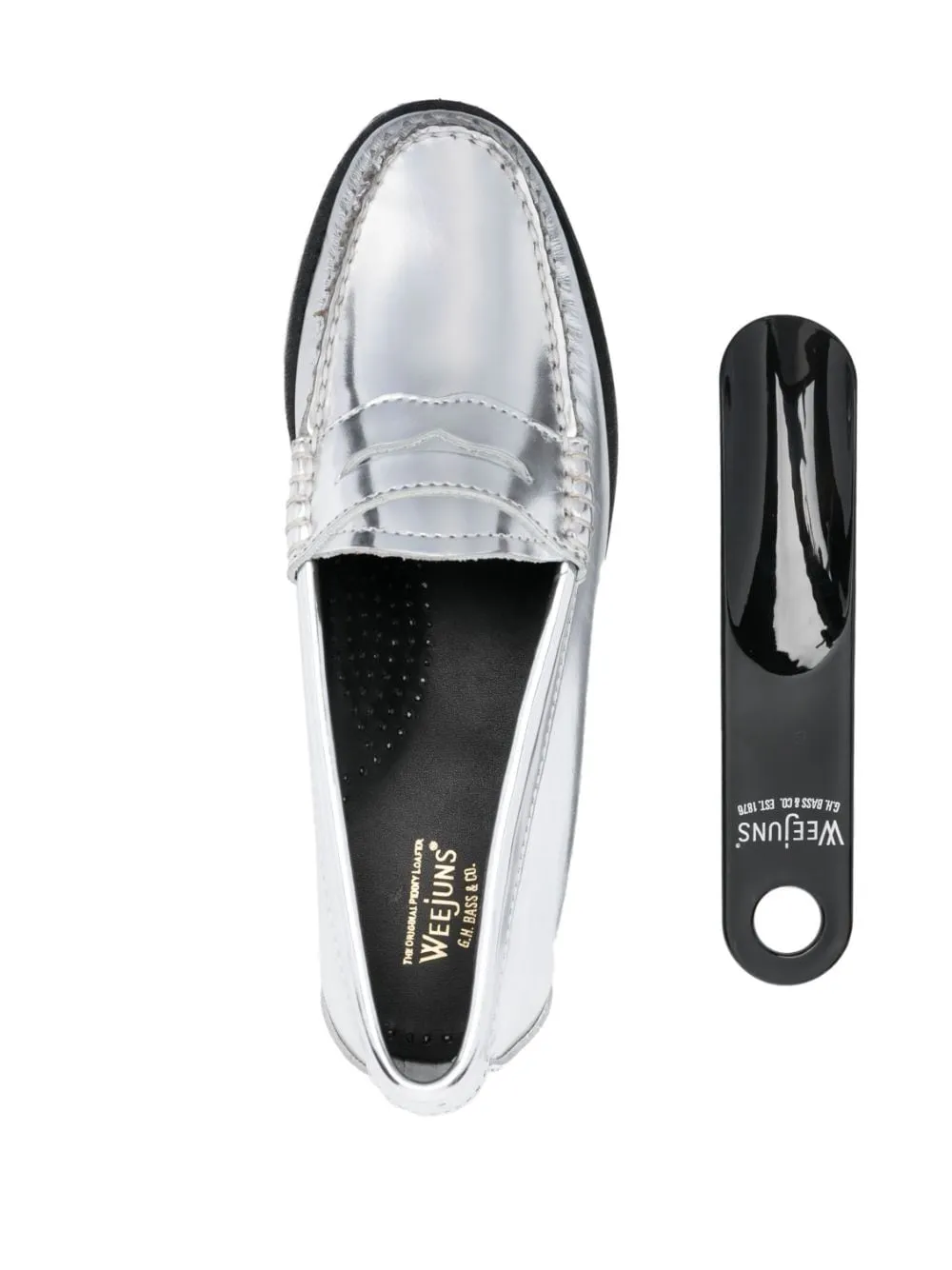 Mocassini weejun wmn in argento - donna
