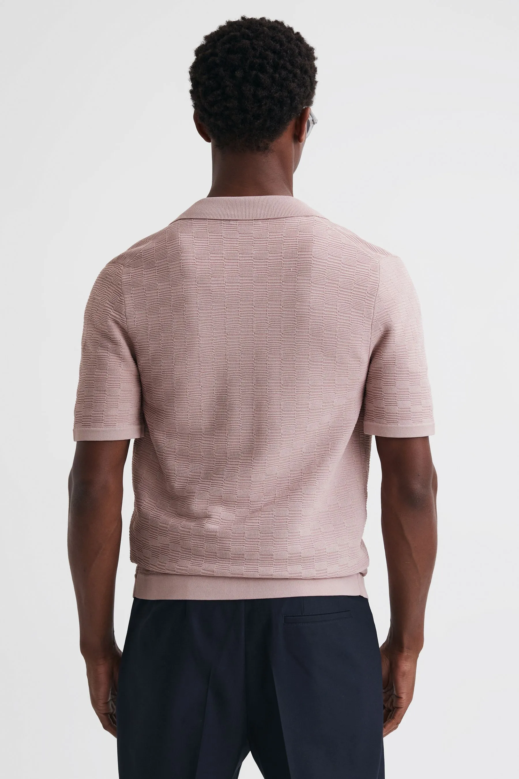 Multicolore - Lunar - Camicia testurizzata con bottoni    