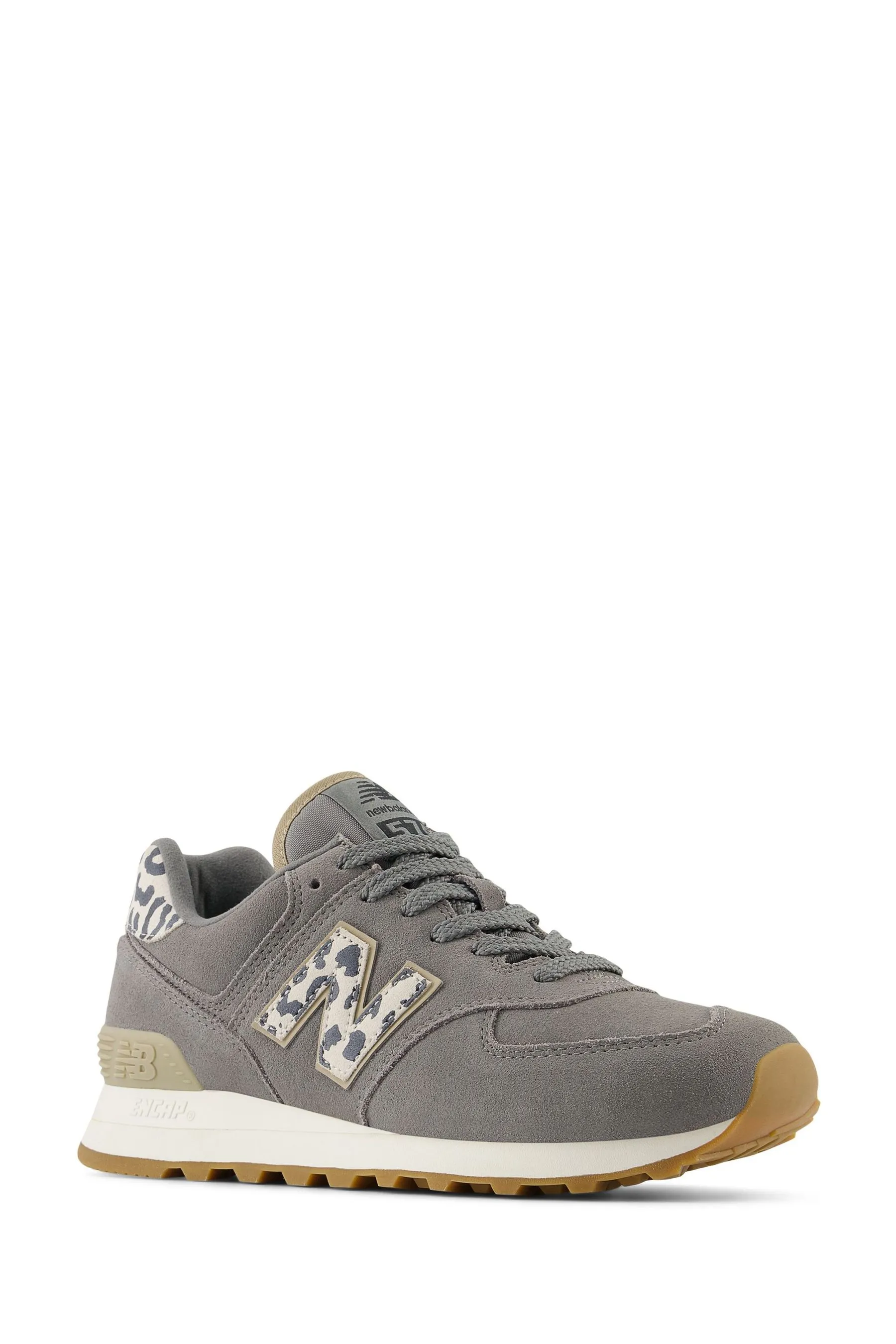 New Balance Womens Leopard - Stampa 574 Scarpe da ginnastica    