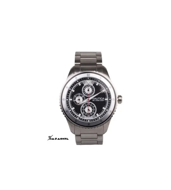 Orologio Multifunzione Uomo Nautica Nero a18587g