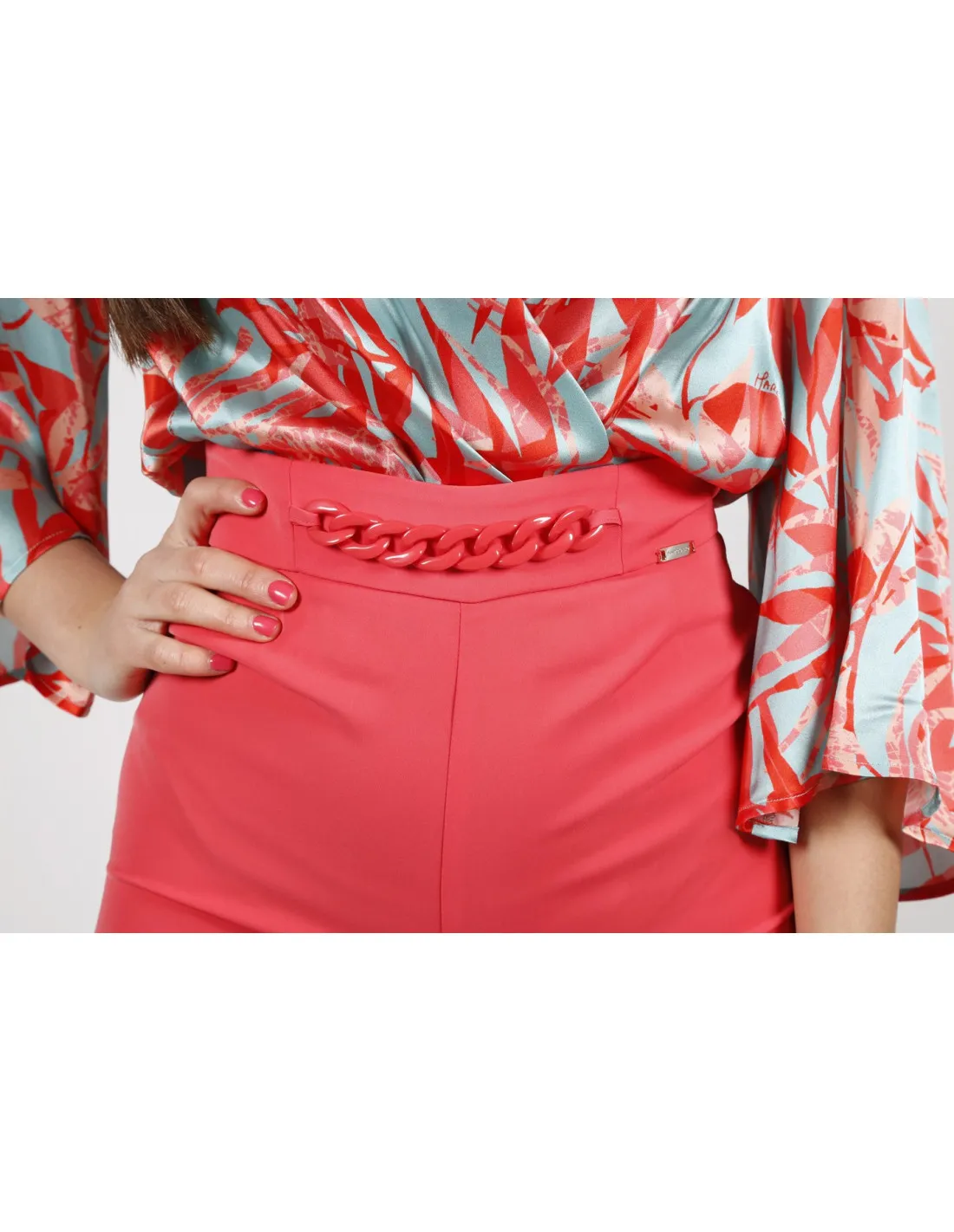Pantalone a palazzo Nadine Marciano