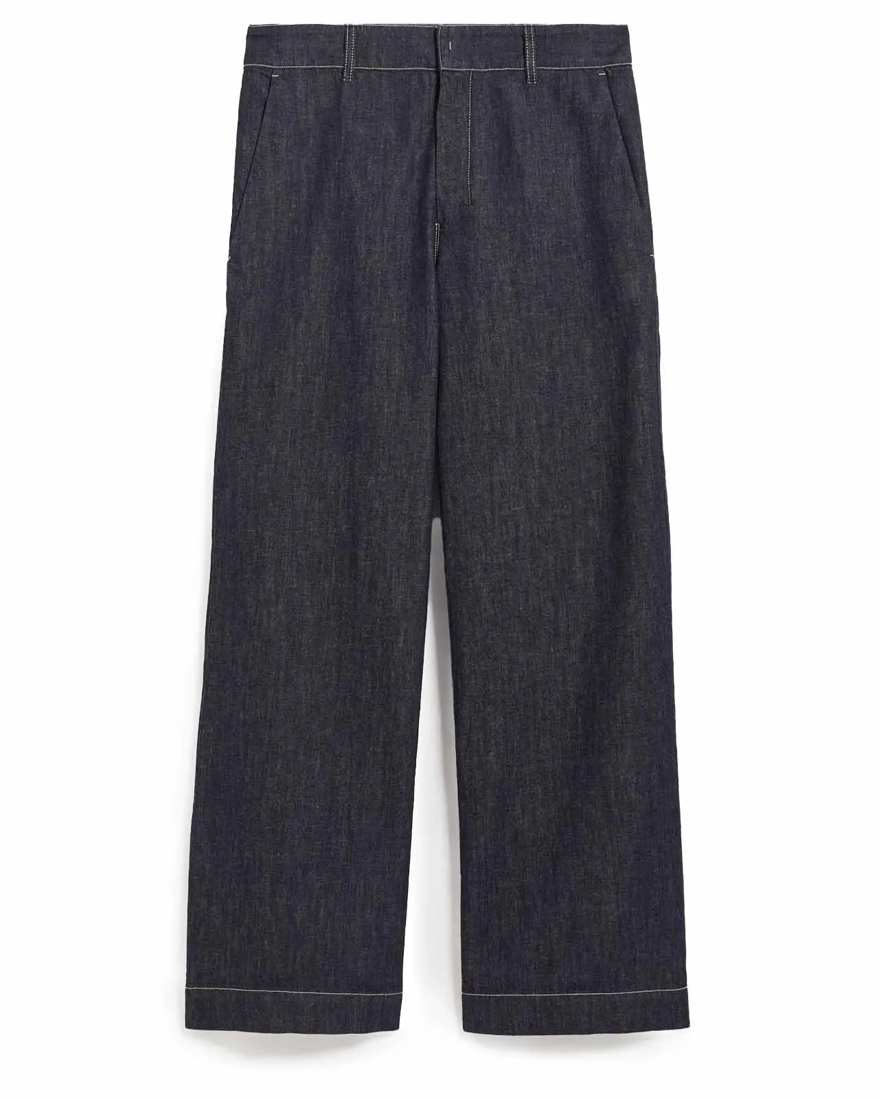 Pantalone Amerigo denim lino