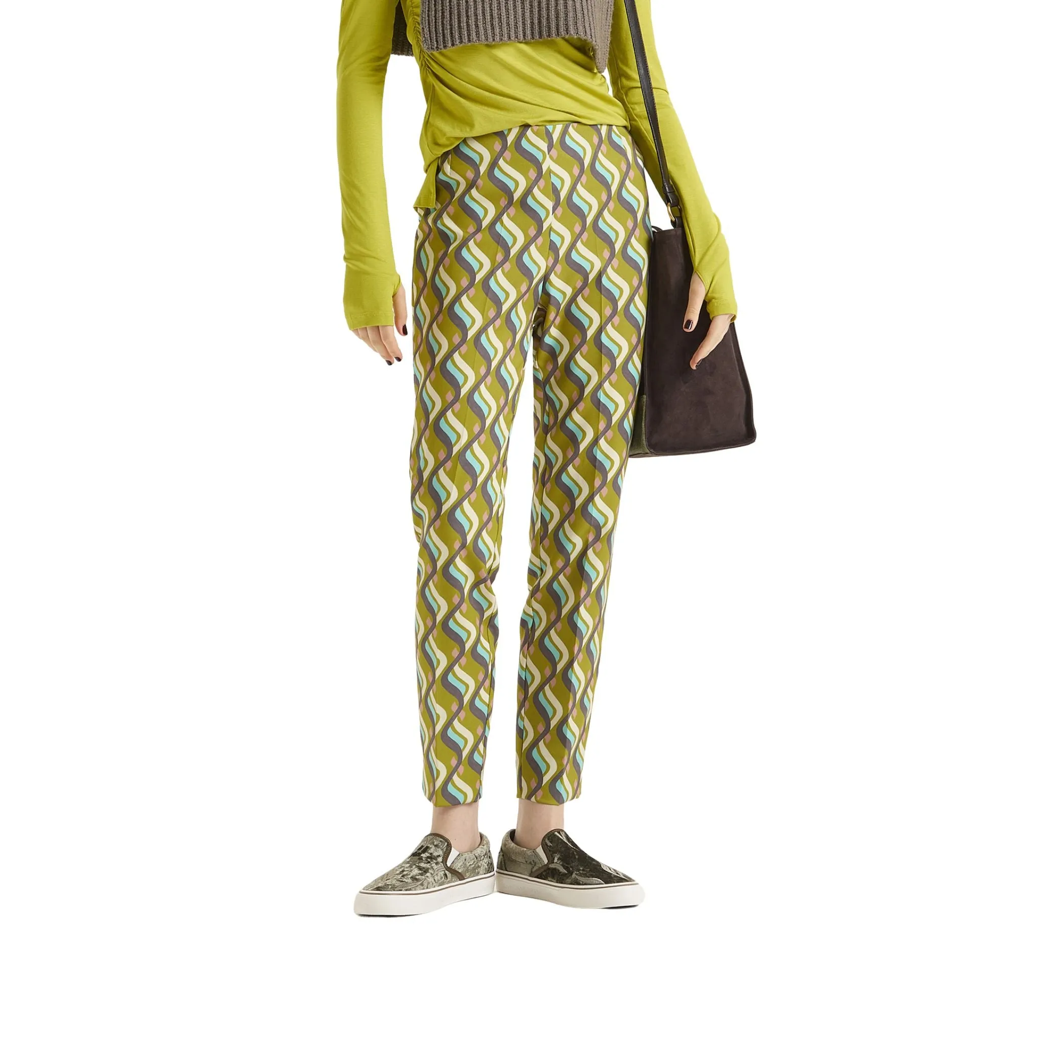 Pantalone Donna con fantasia all over