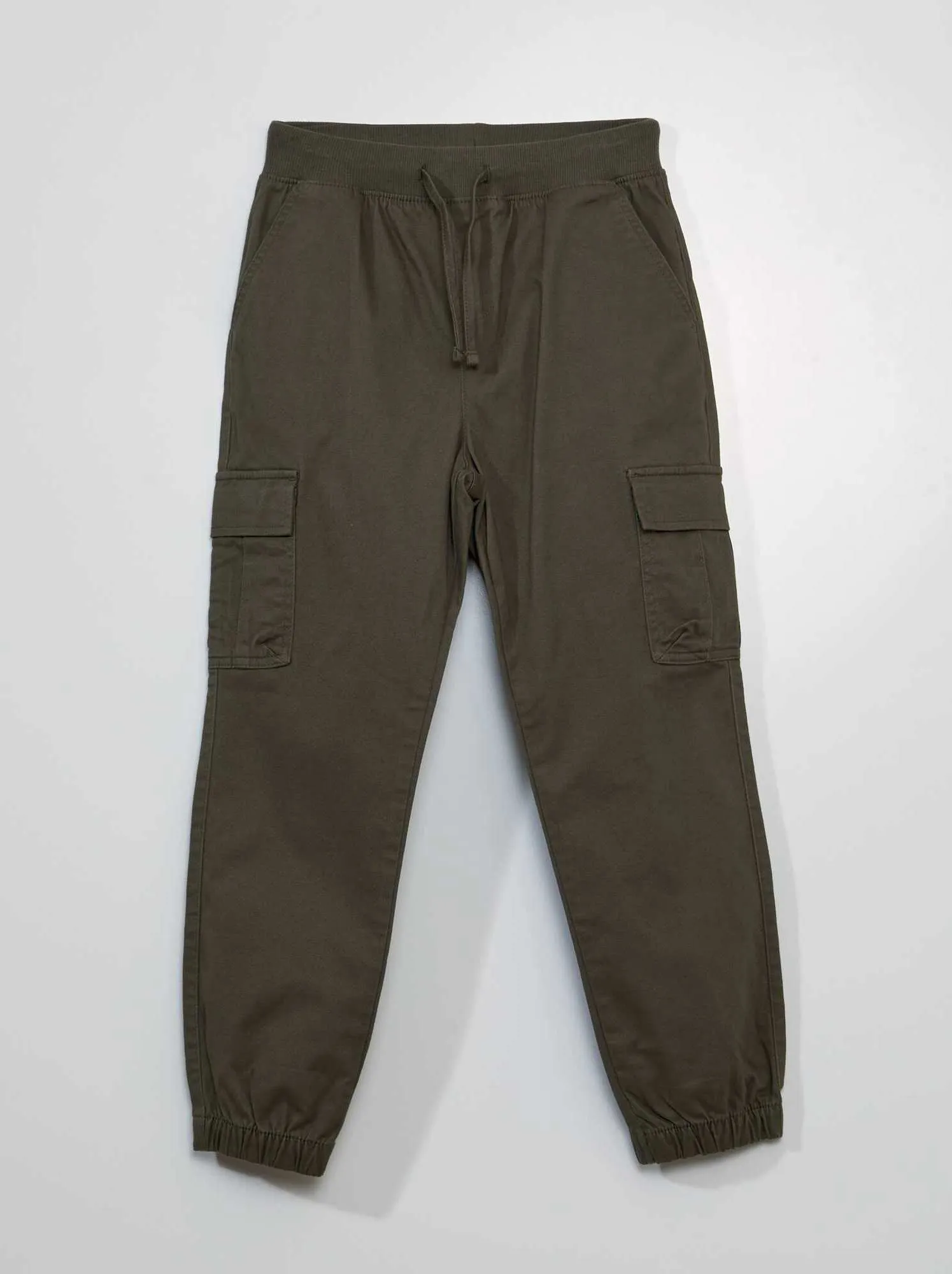 Pantaloni con tasche con patta - Taglio più confortevole - KAKI