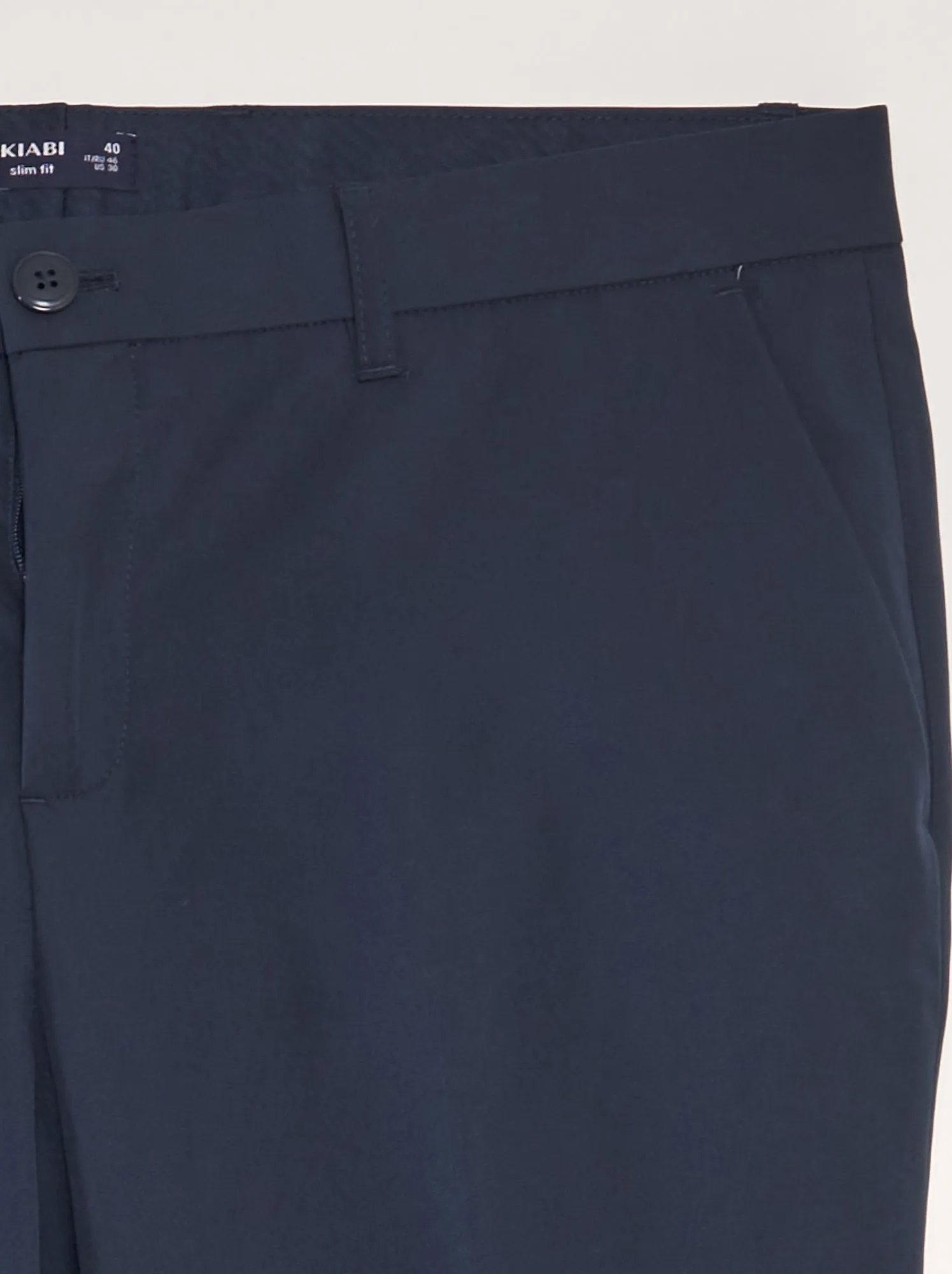 Pantaloni da completo slim - blu