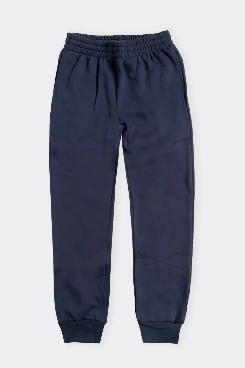 PANTALONI DI TUTA BASIC BLU NAVY