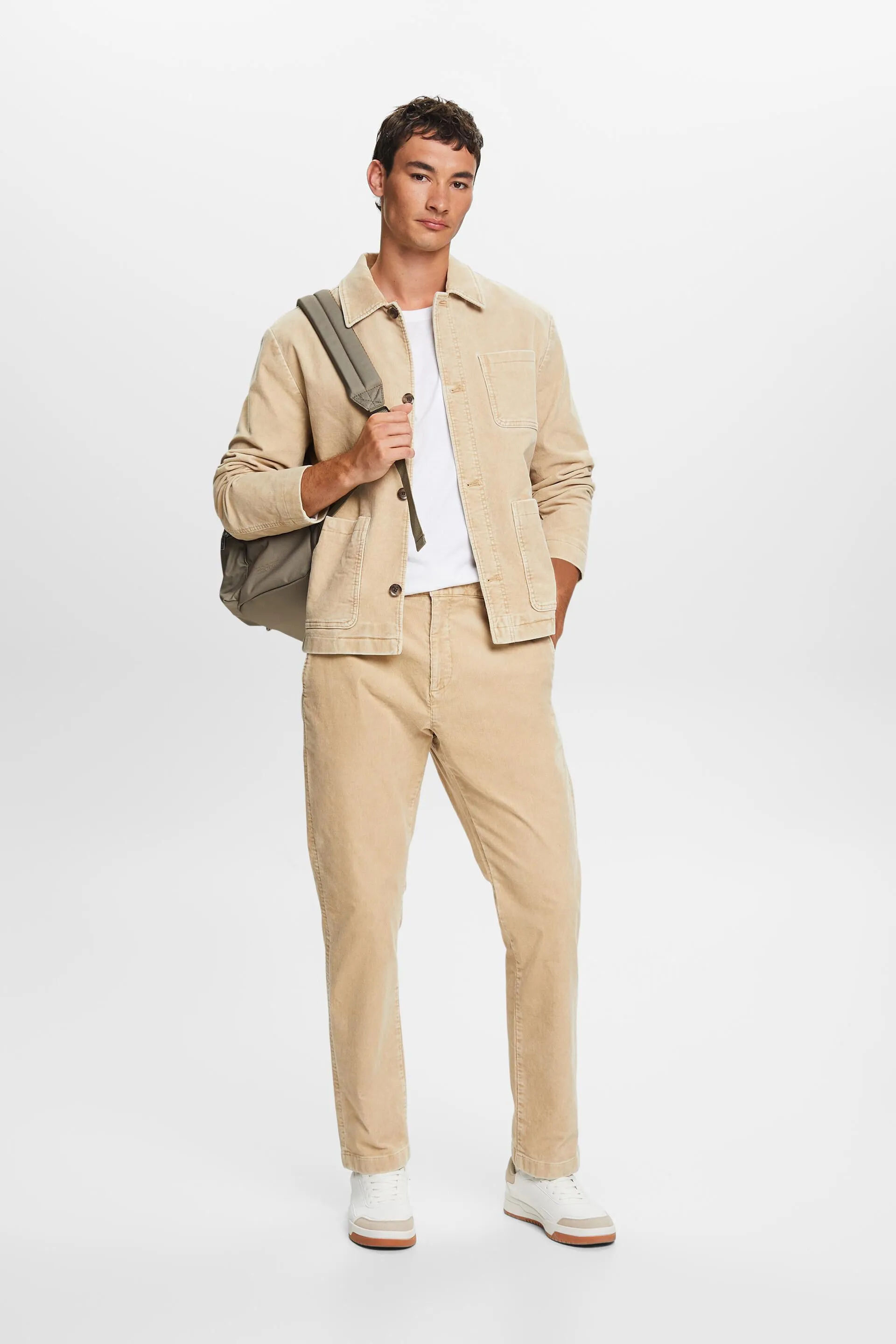 Pantaloni di velluto a coste straight fit